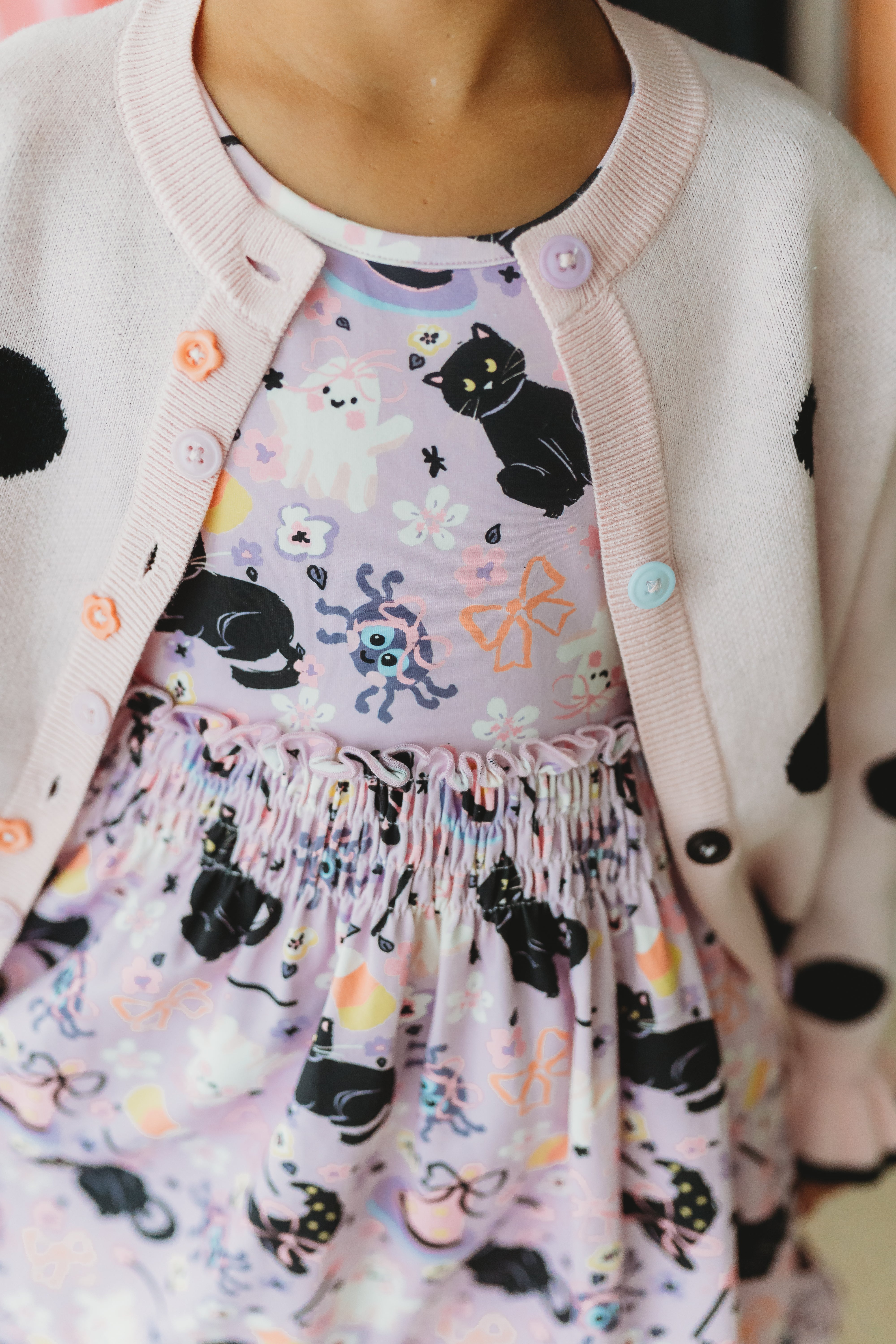 Dot Dot Boo Cardigan (Pre-Order)