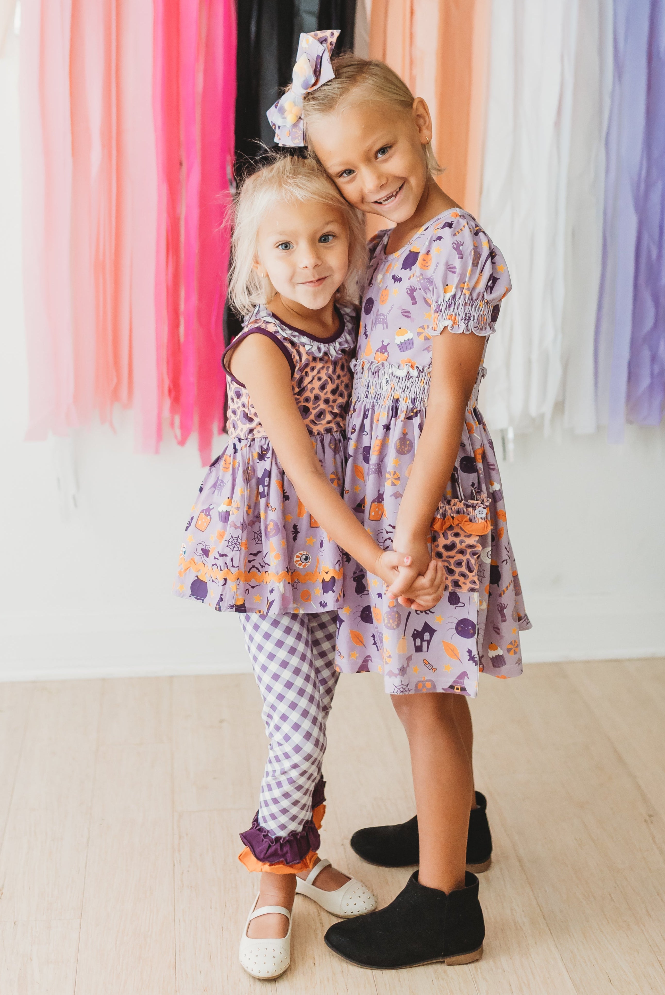 Gingham Goblin Ruffle Leggings (Pre-Order)