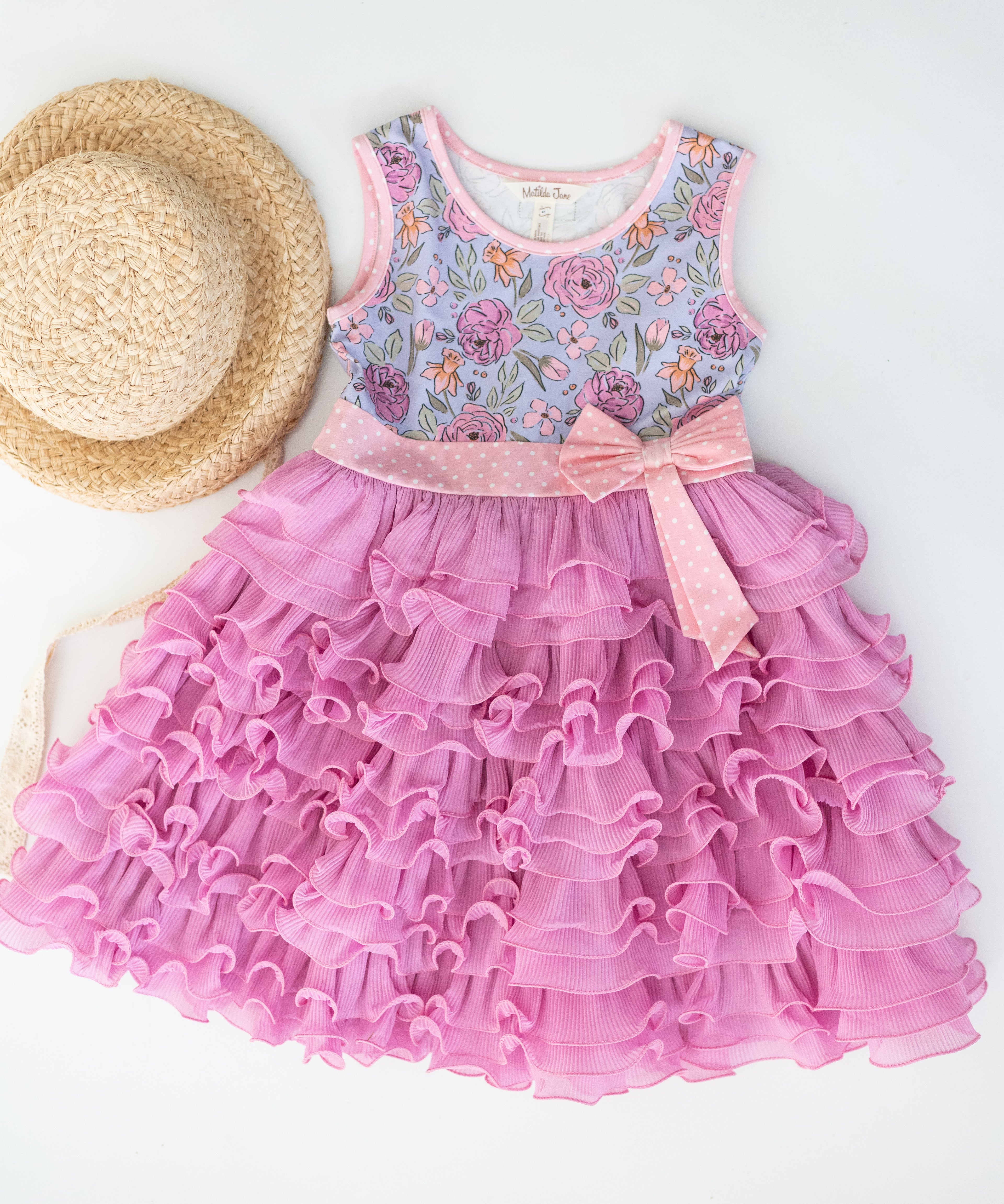 Live in Lavender Ruffle Dress