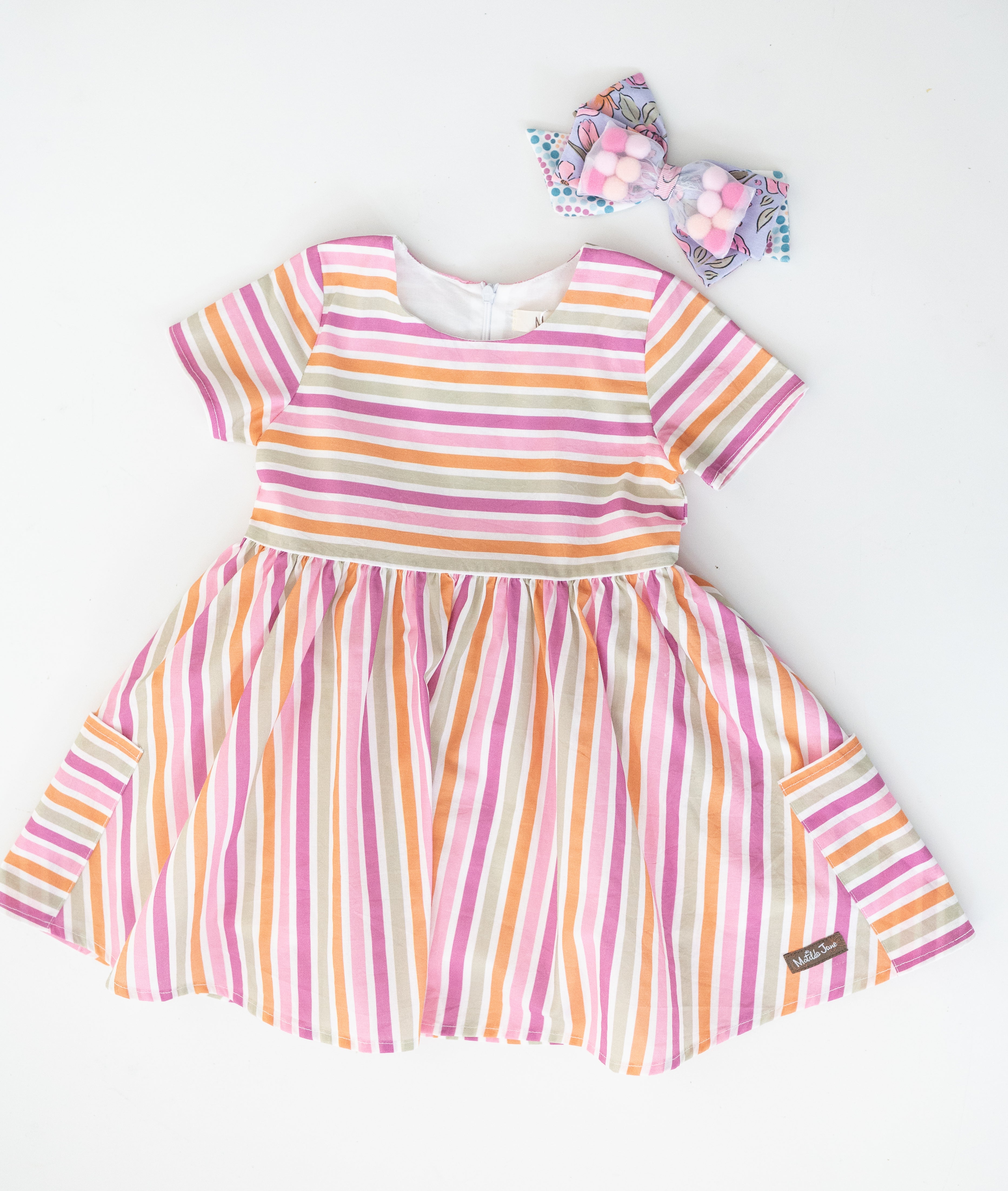 Rainbow Rush Woven Dress