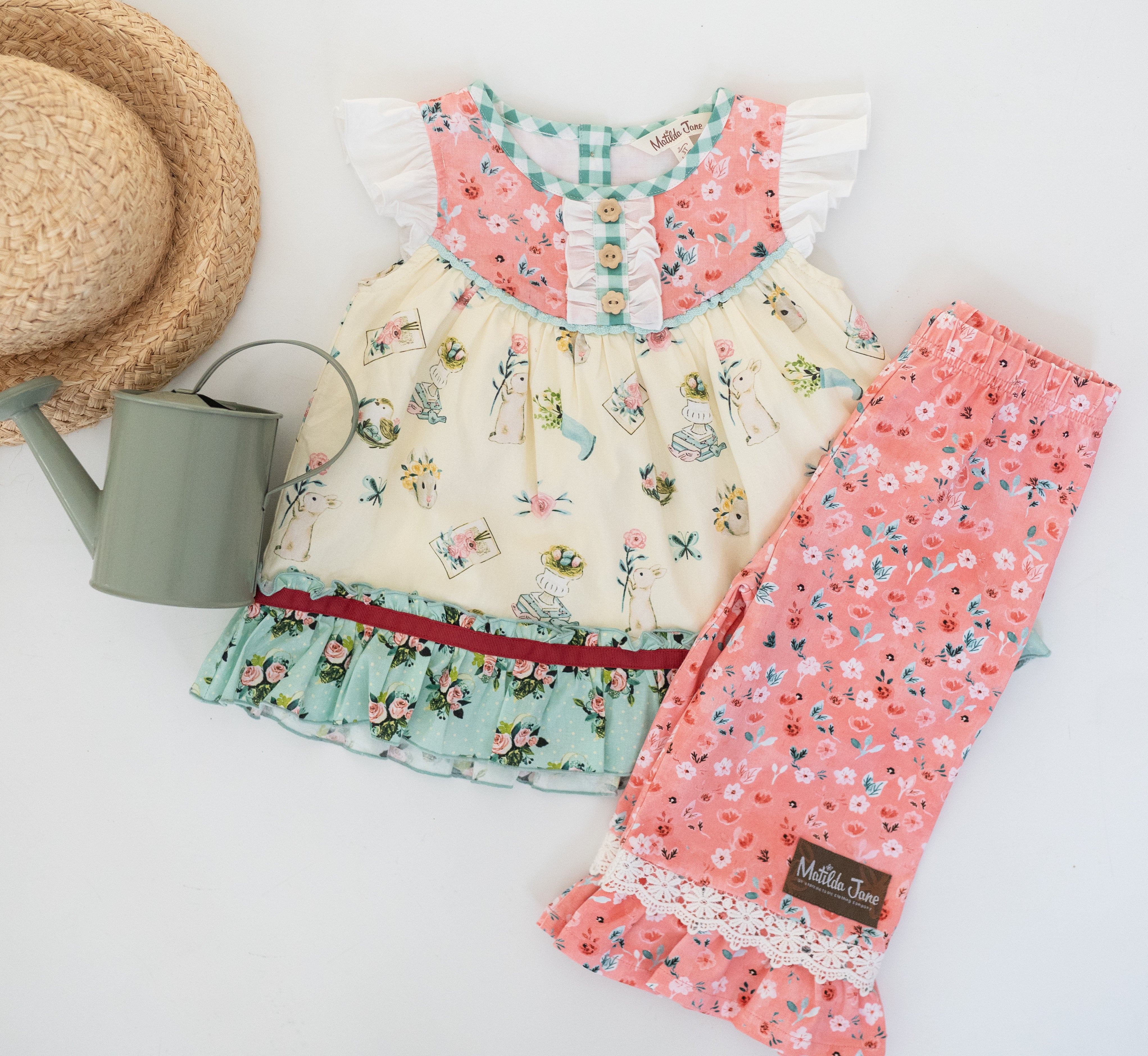 Cottontail Springs Ruffle Tunic