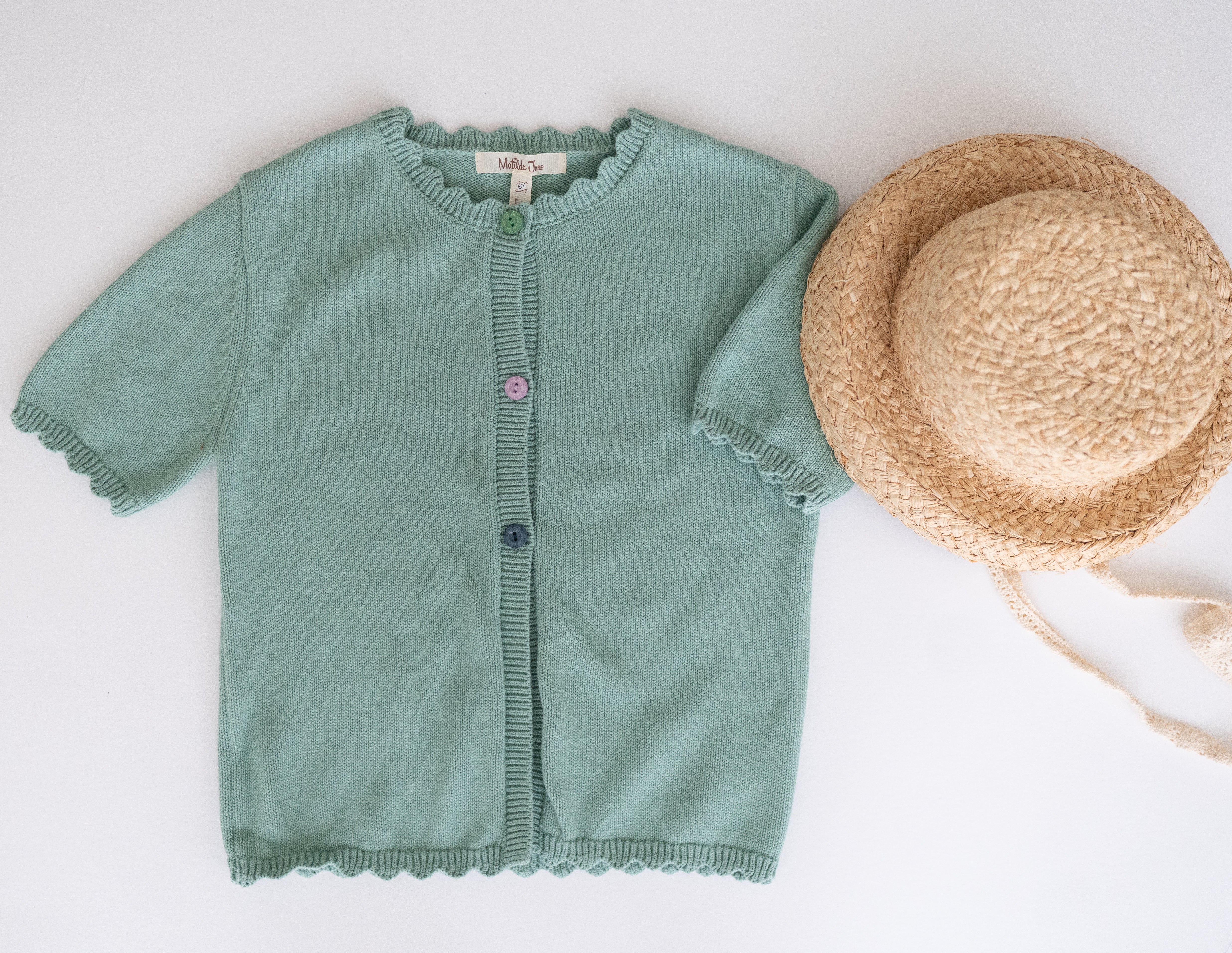 Minty Sprout Cardigan (Pre-Order)