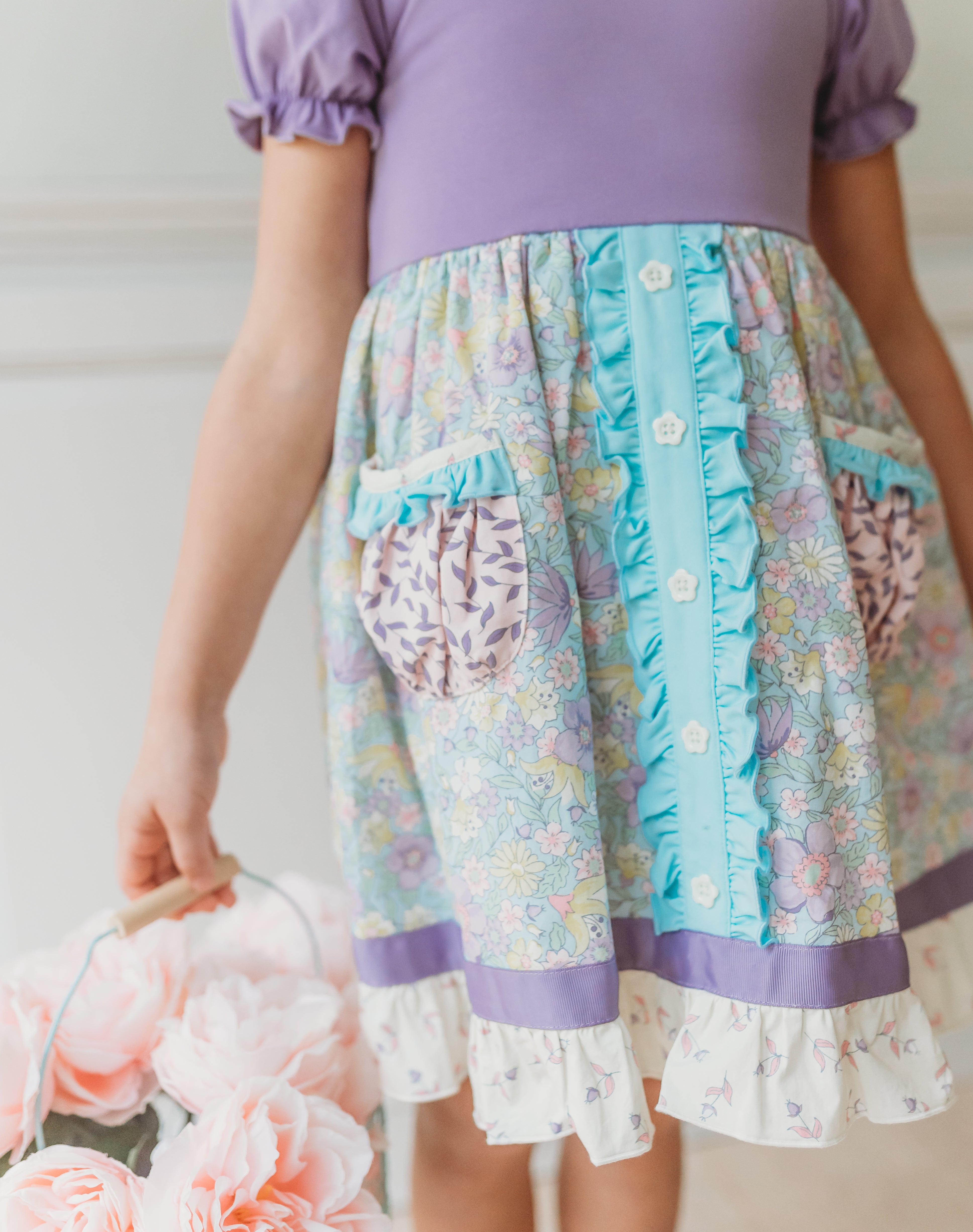 Spring Fling Button Dress