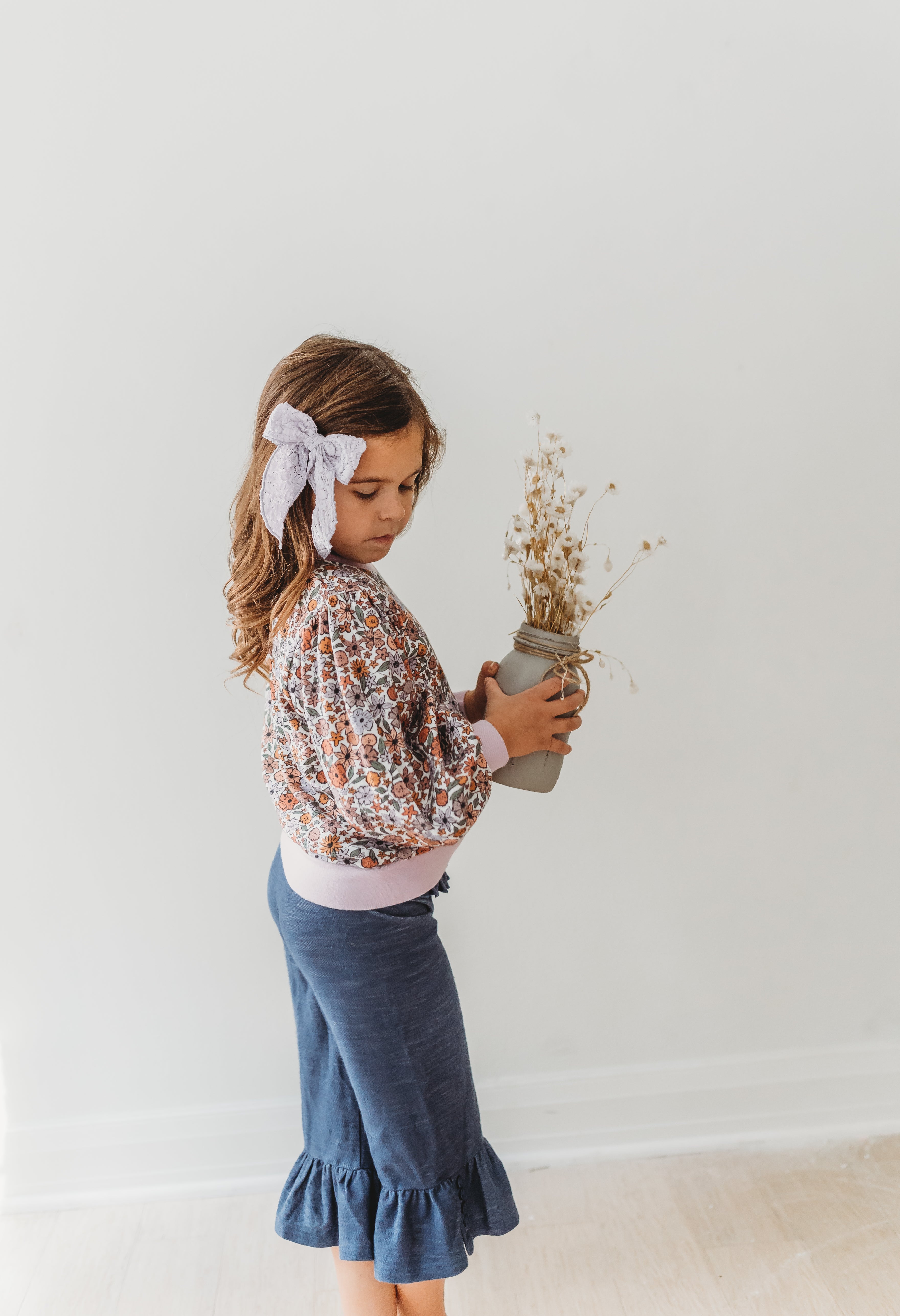 Denim Delight Big Ruffles (Running Small)