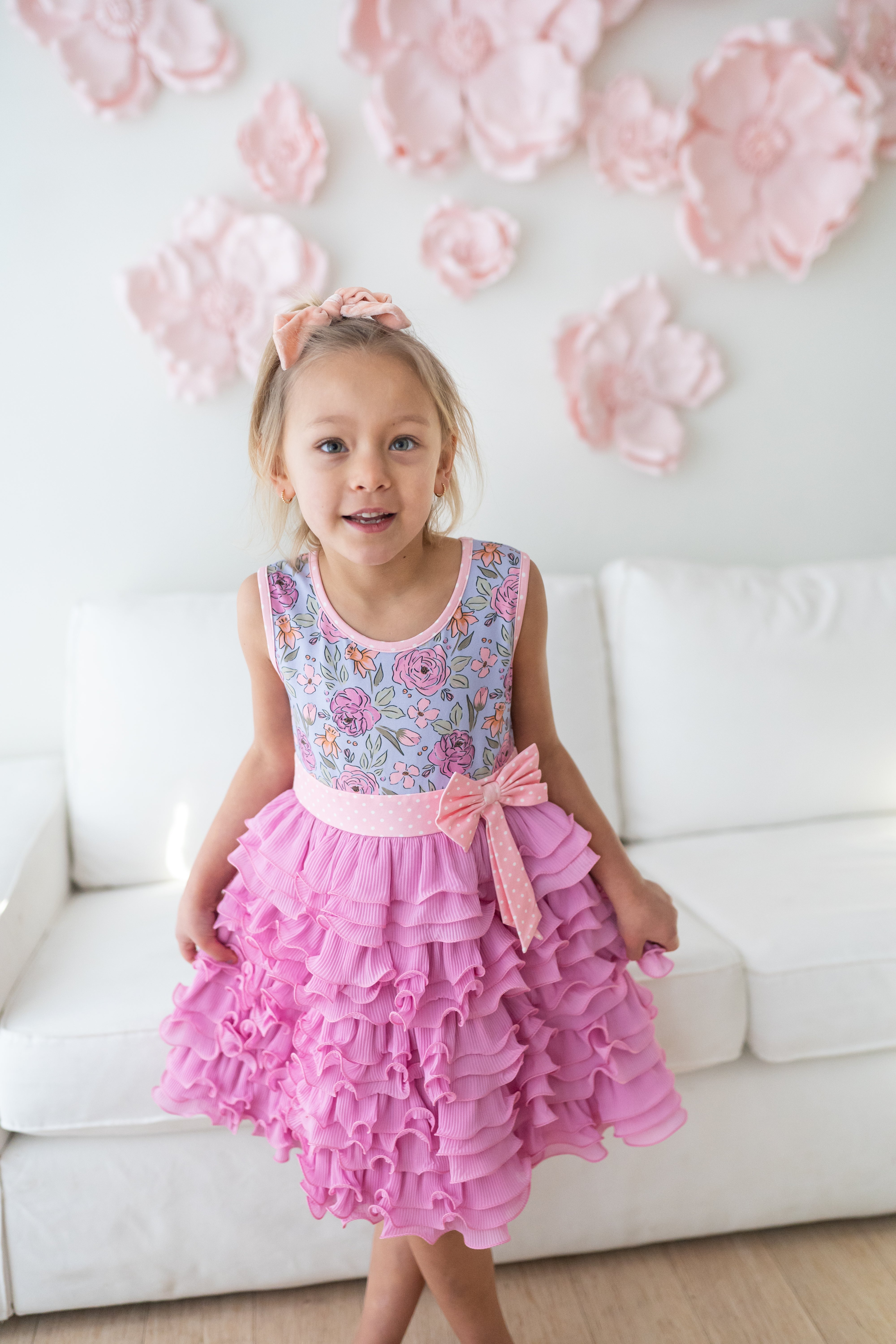 Live in Lavender Ruffle Dress