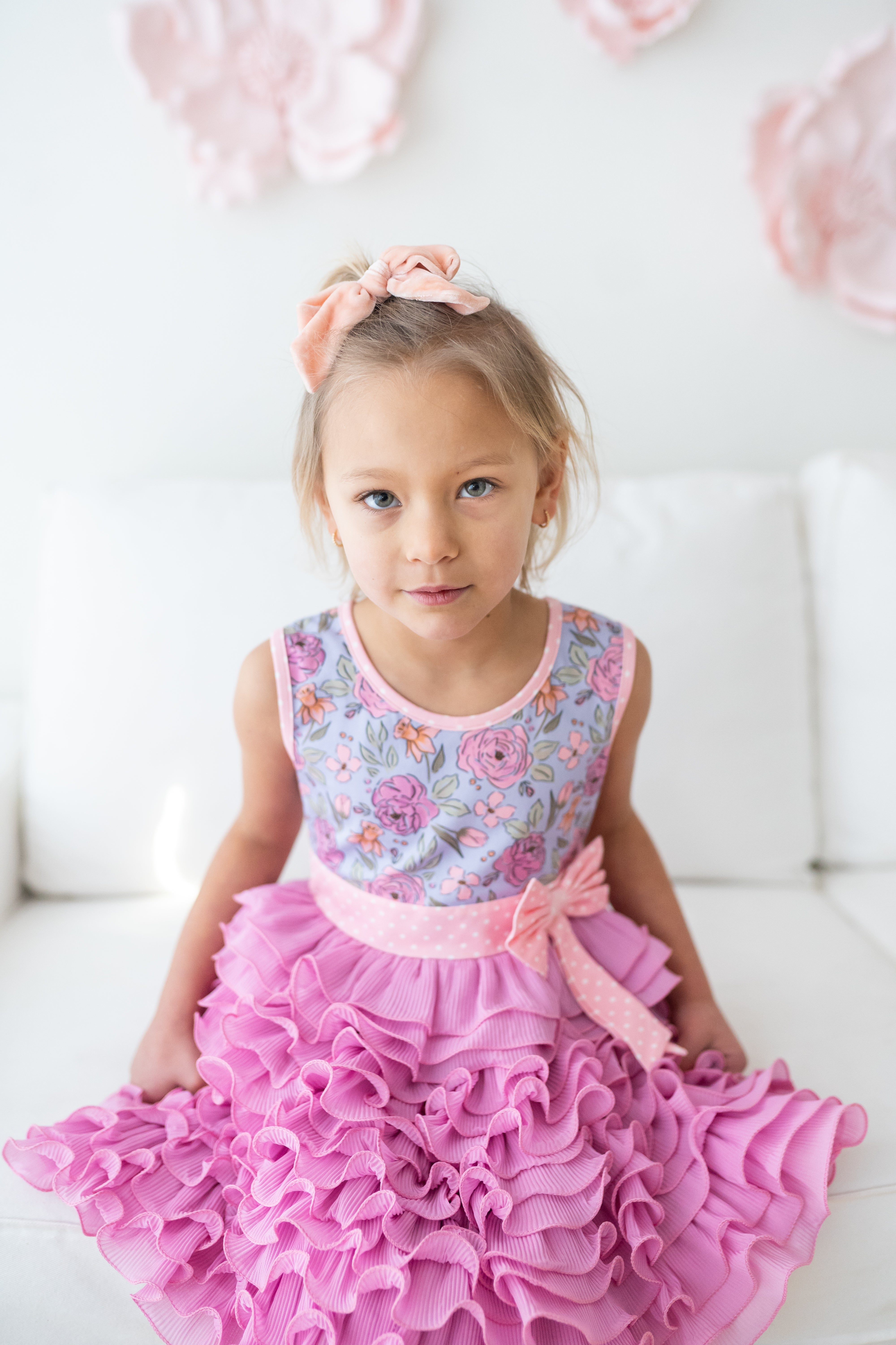 Live in Lavender Ruffle Dress