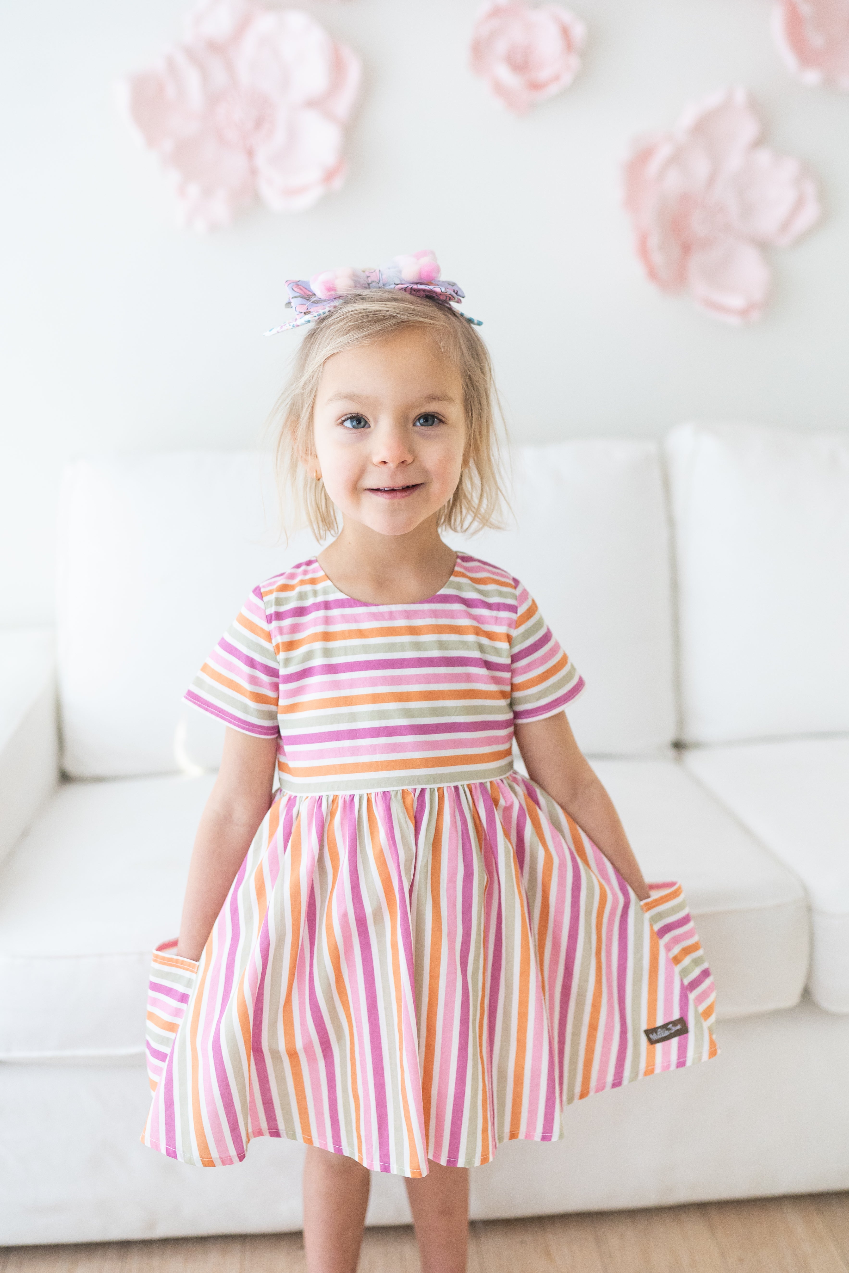 Rainbow Rush Woven Dress