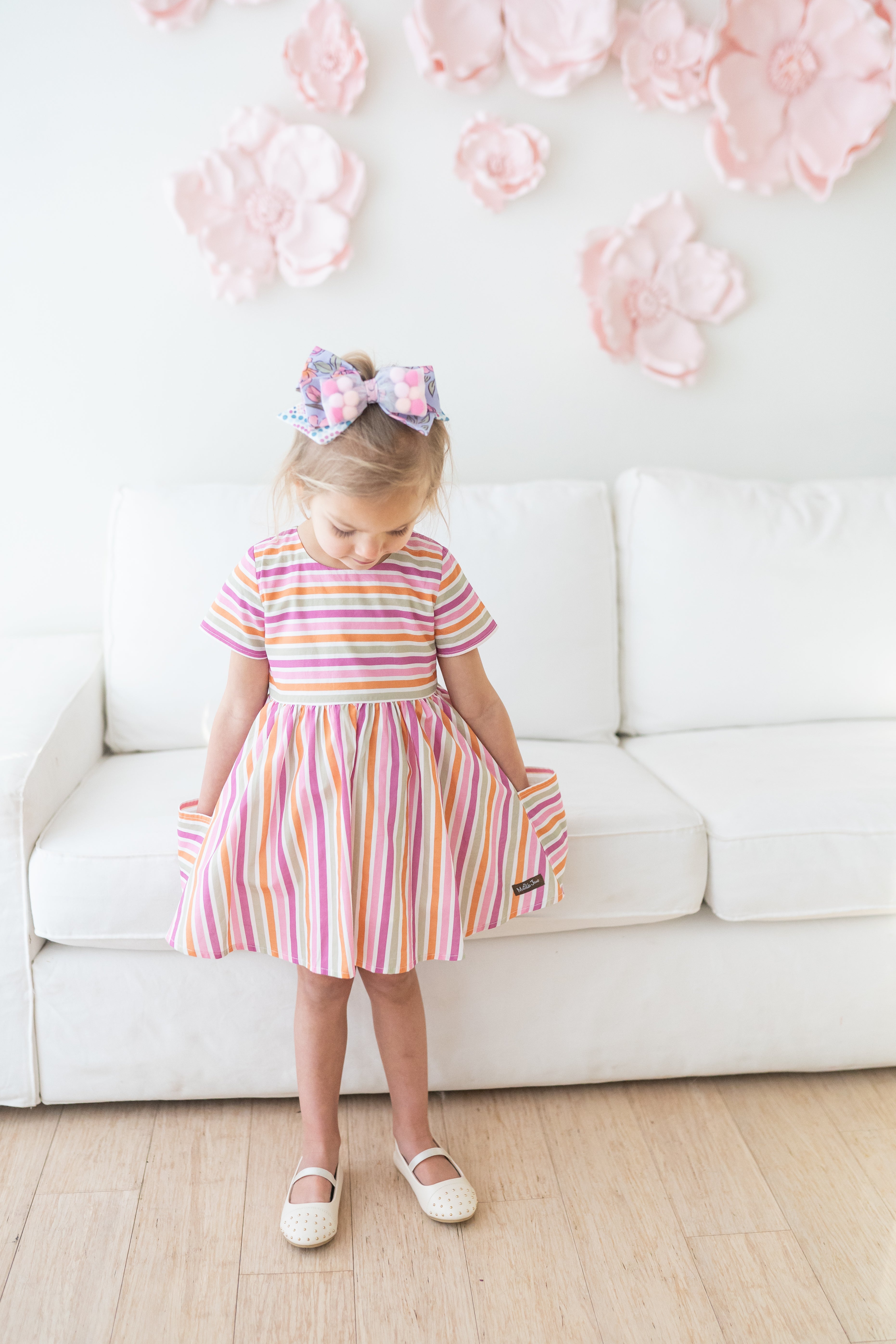 Rainbow Rush Woven Dress