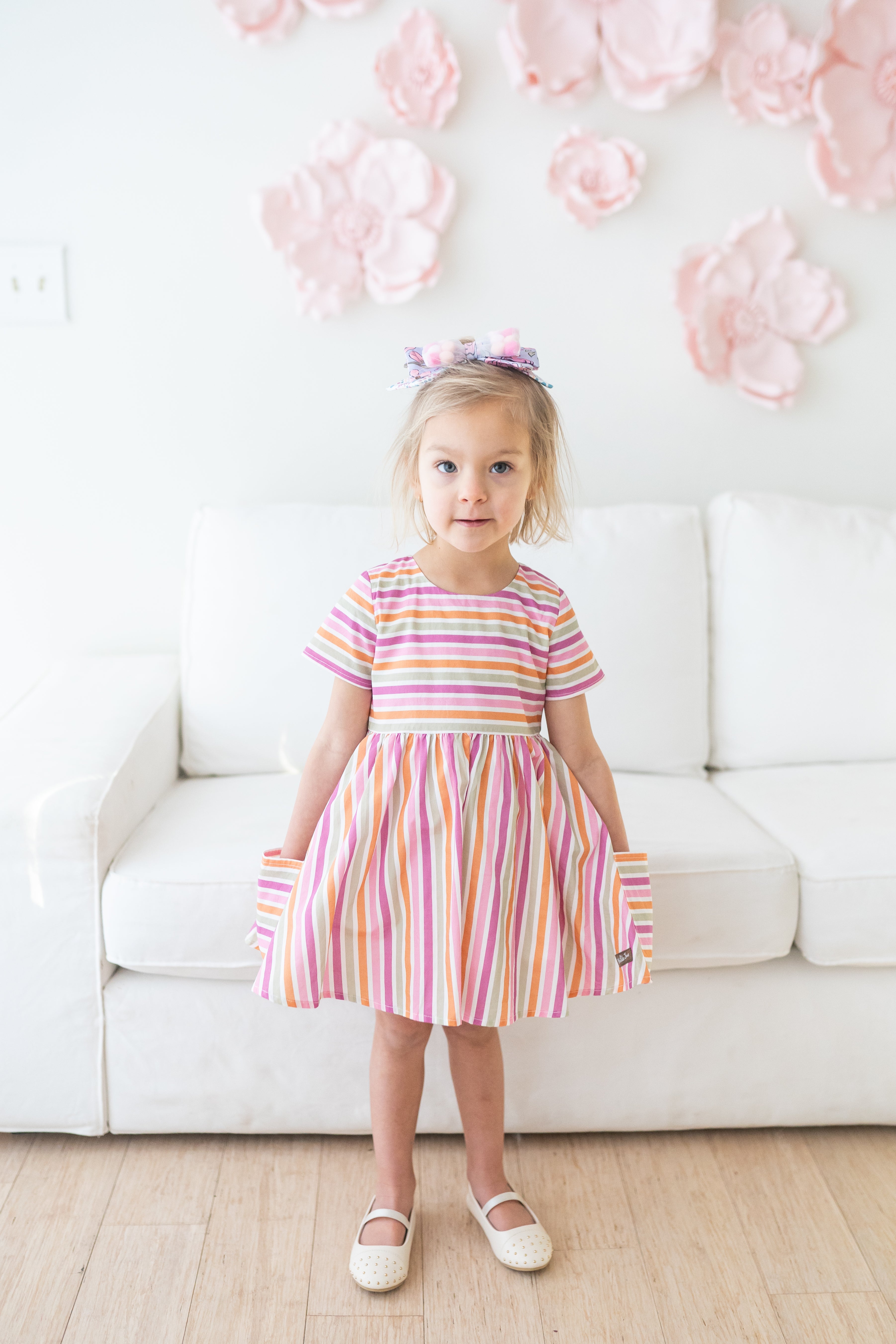 Rainbow Rush Woven Dress