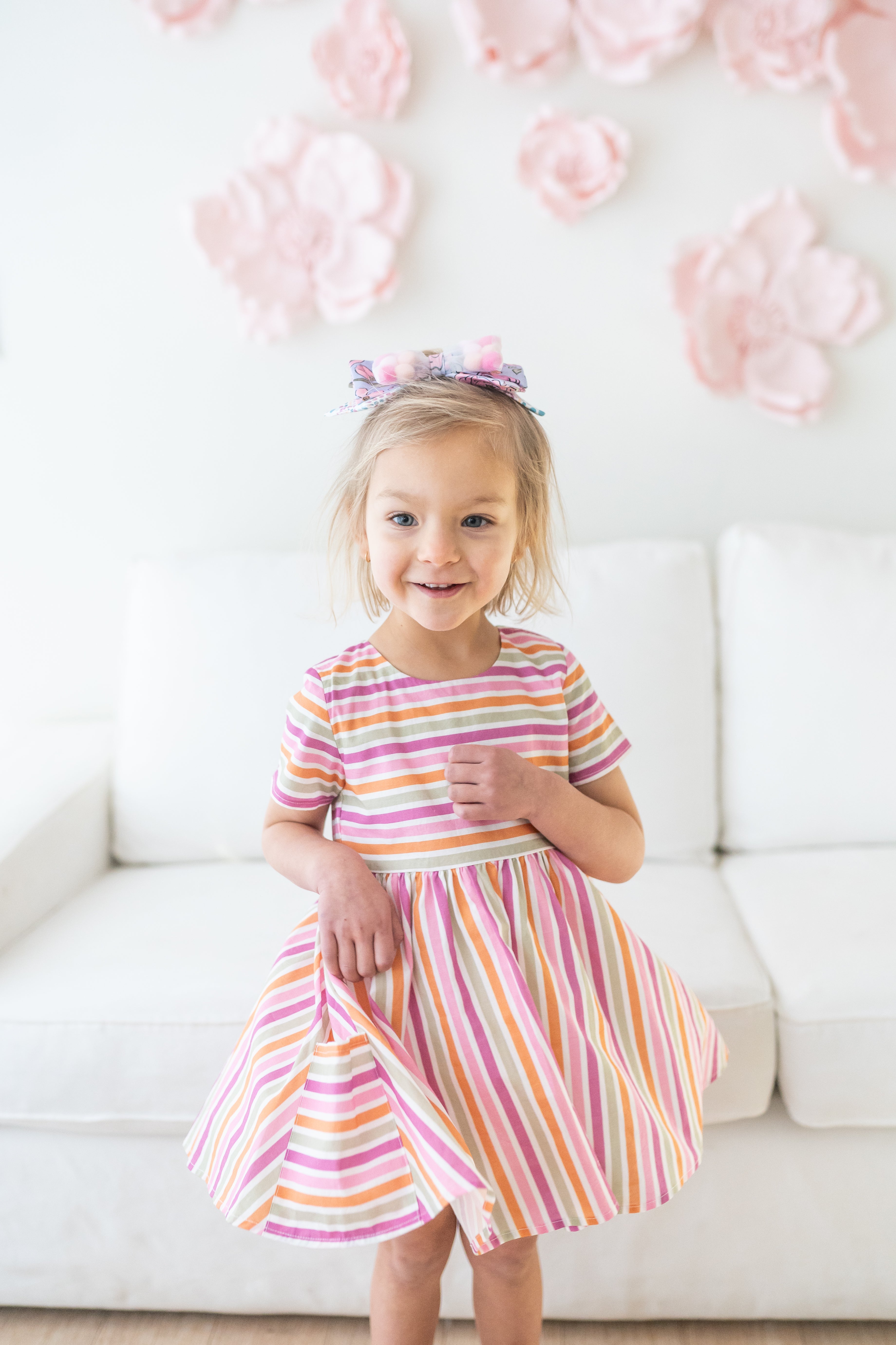 Rainbow Rush Woven Dress