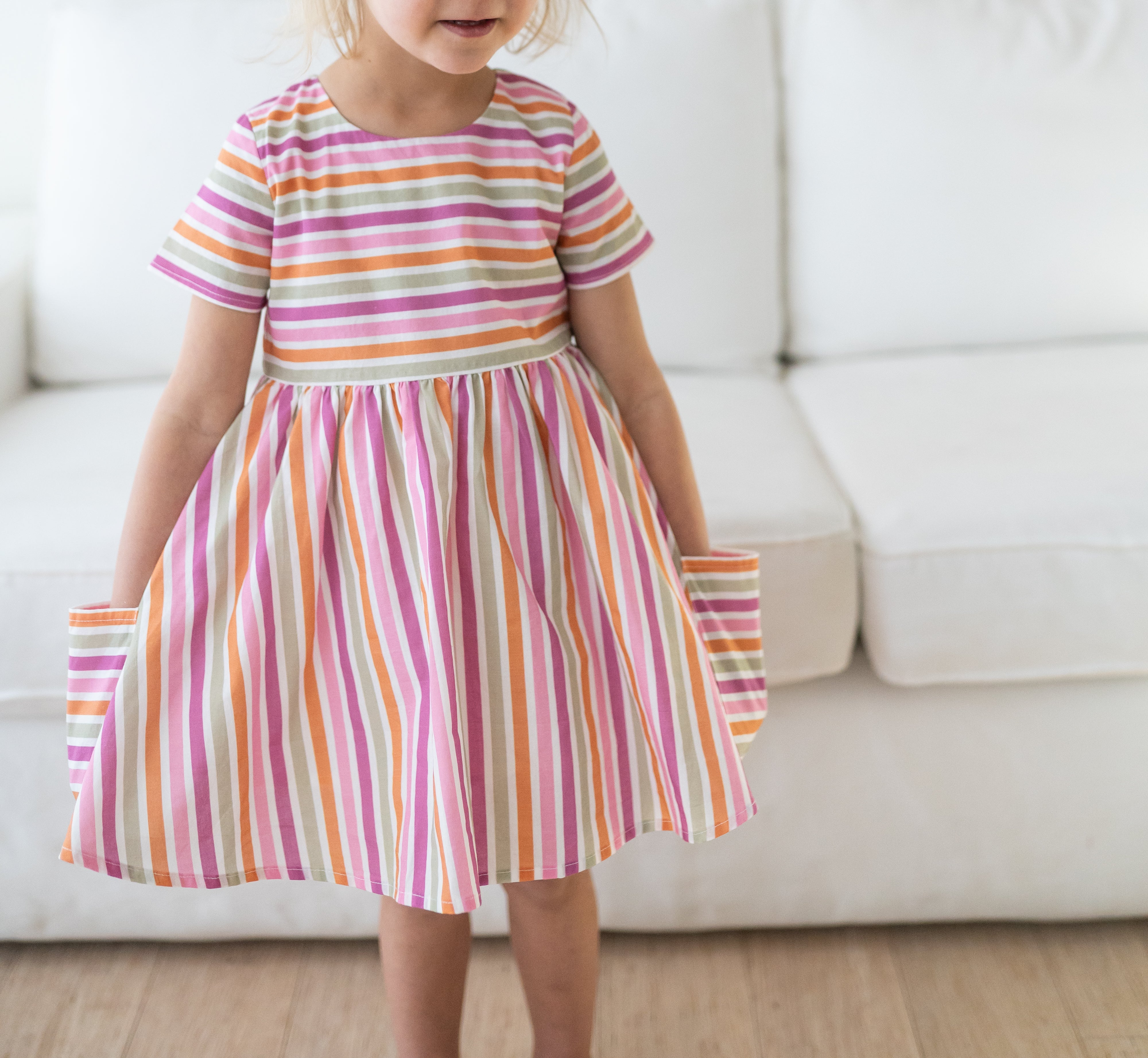 Rainbow Rush Woven Dress