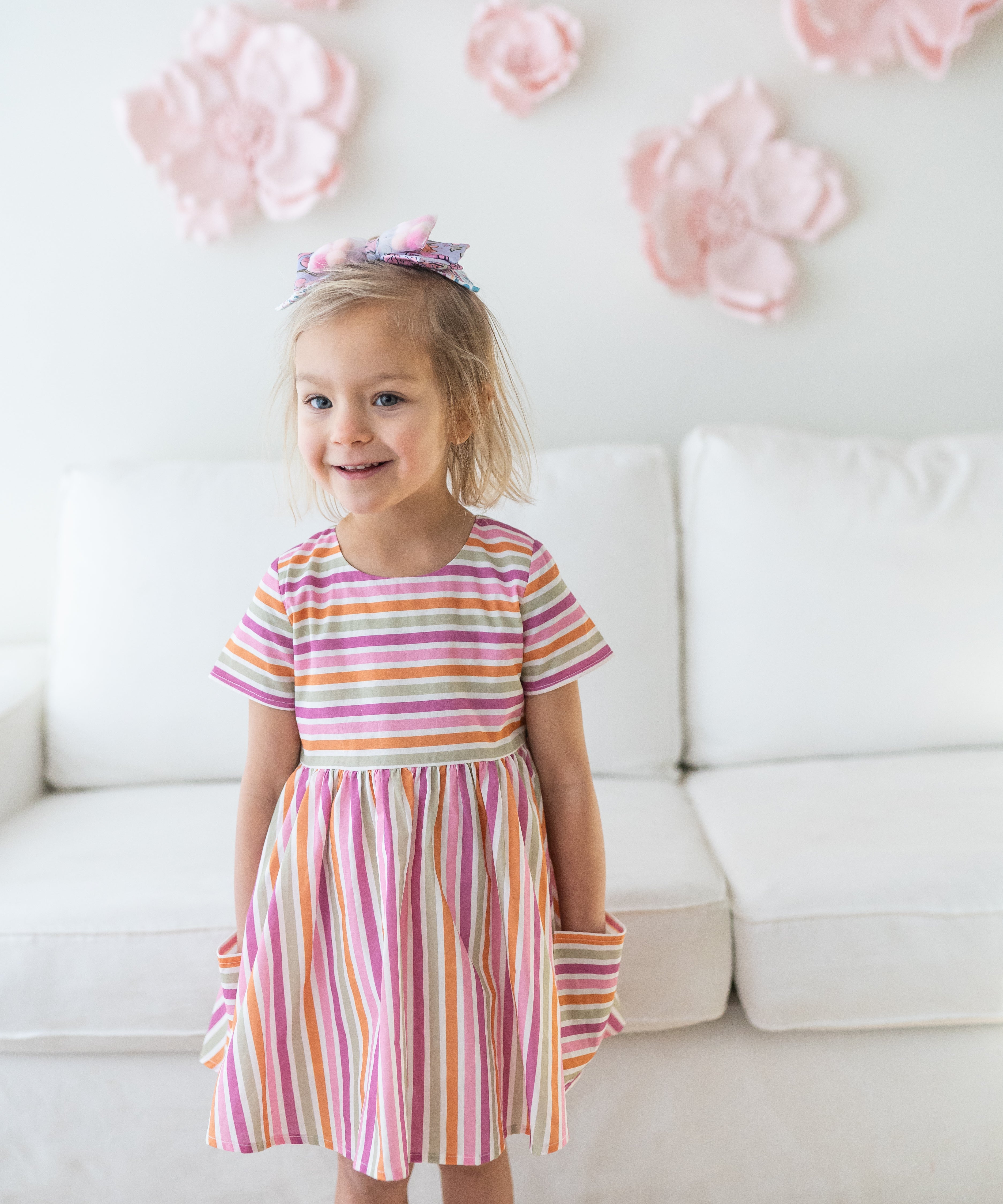 Rainbow Rush Woven Dress