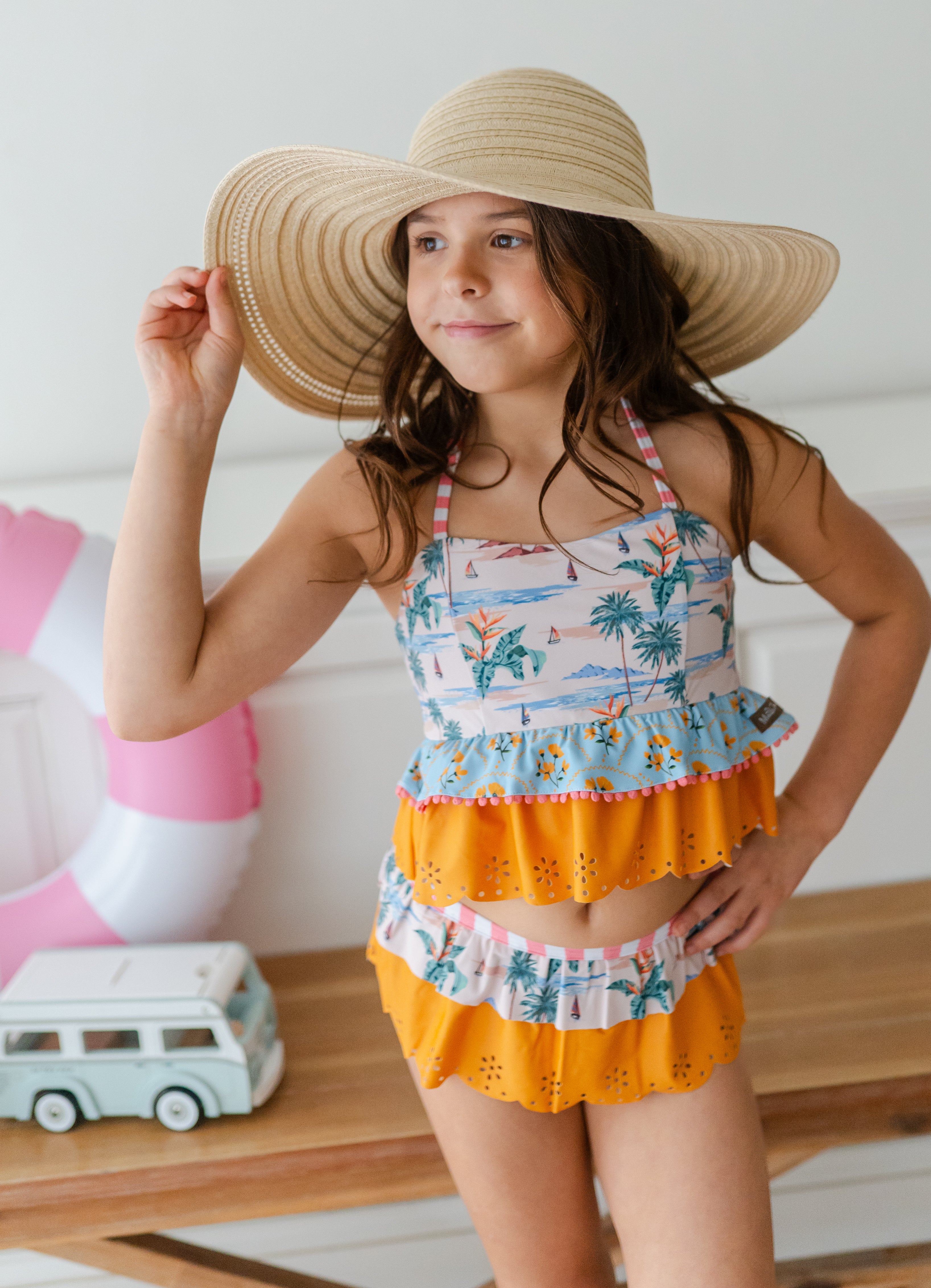 Tankini Swimsuit | Sunshine Surf (Pre-Order)