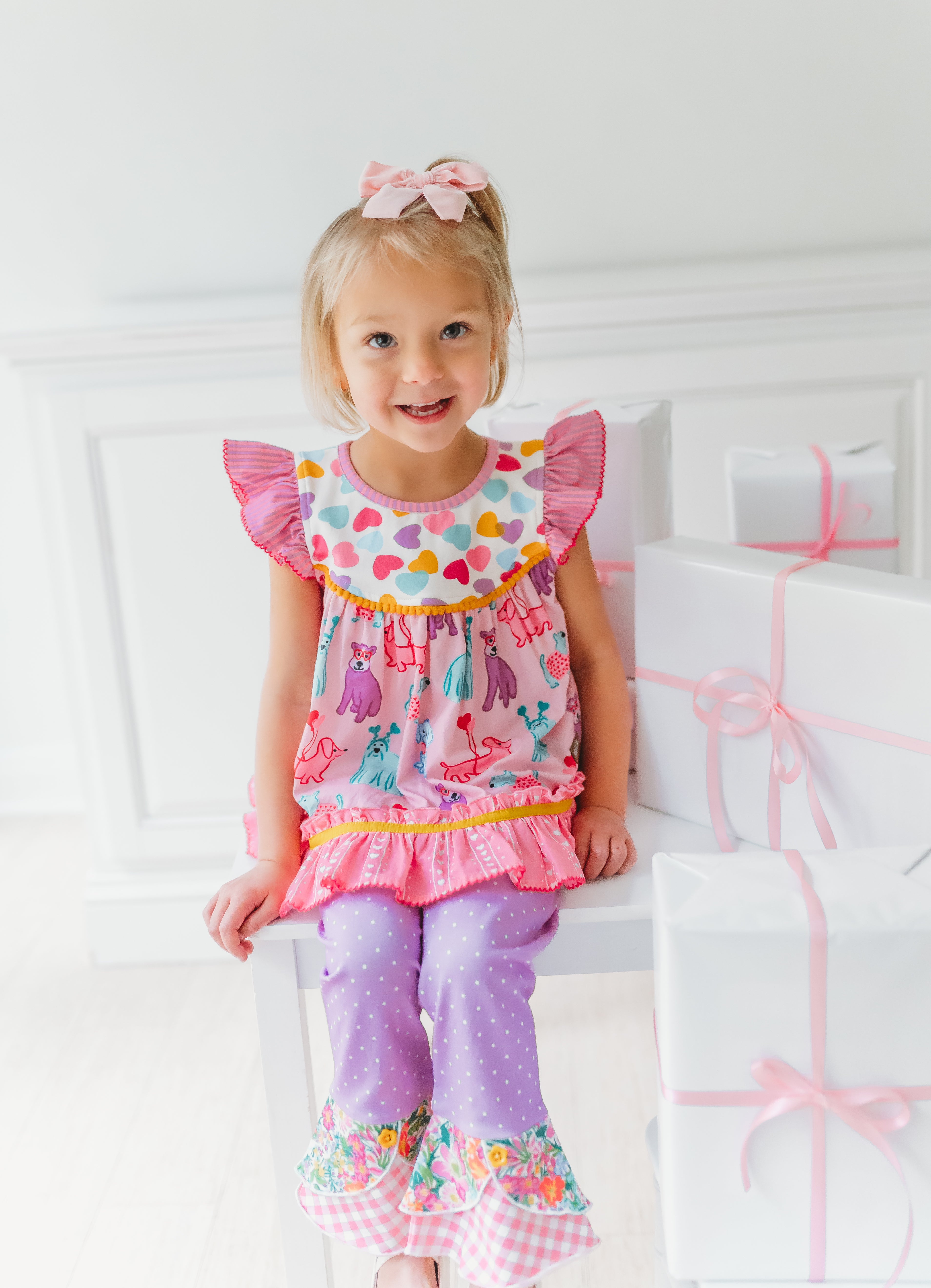 Purple Passion Scrappy Leggings