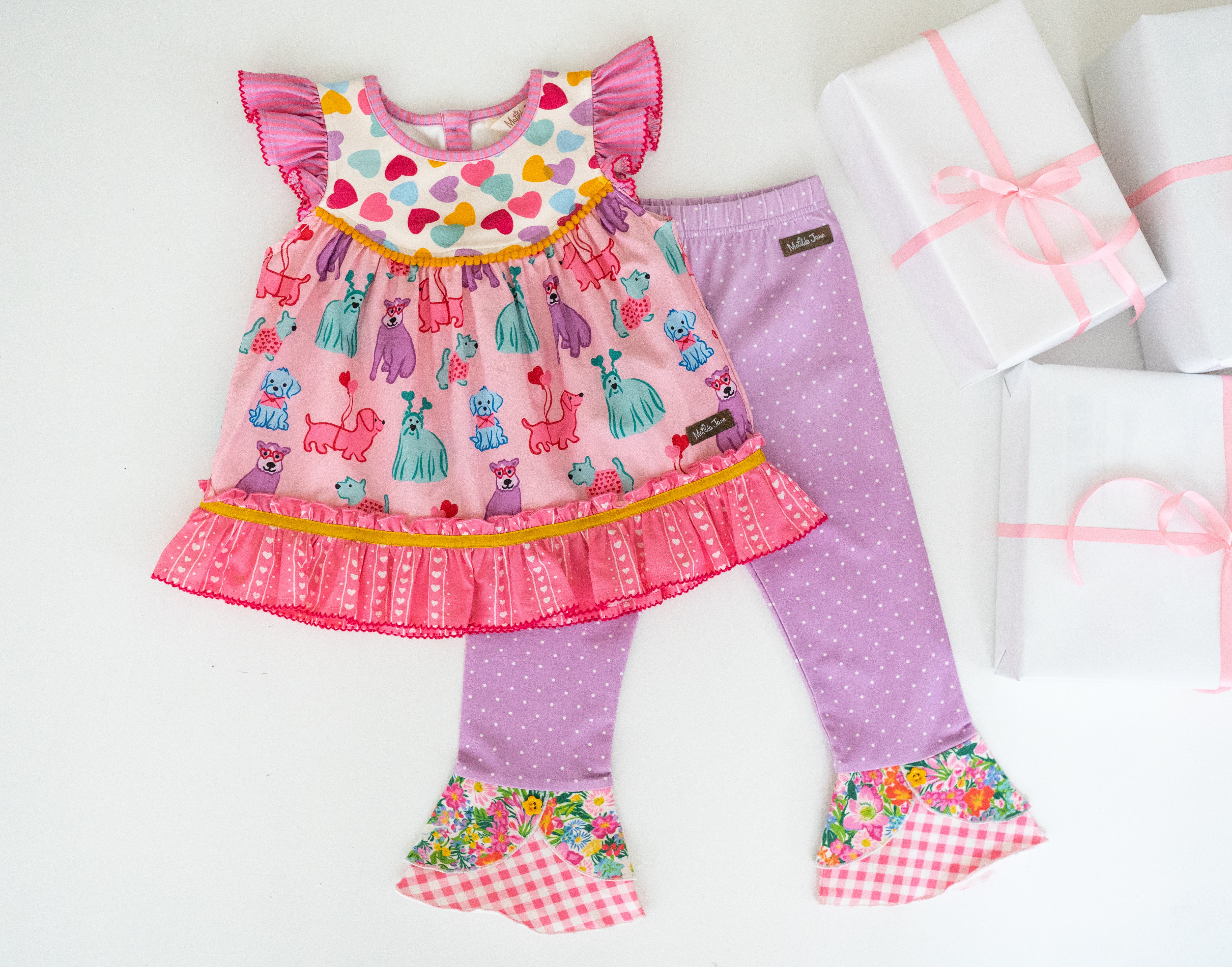 Purple Passion Scrappy Leggings