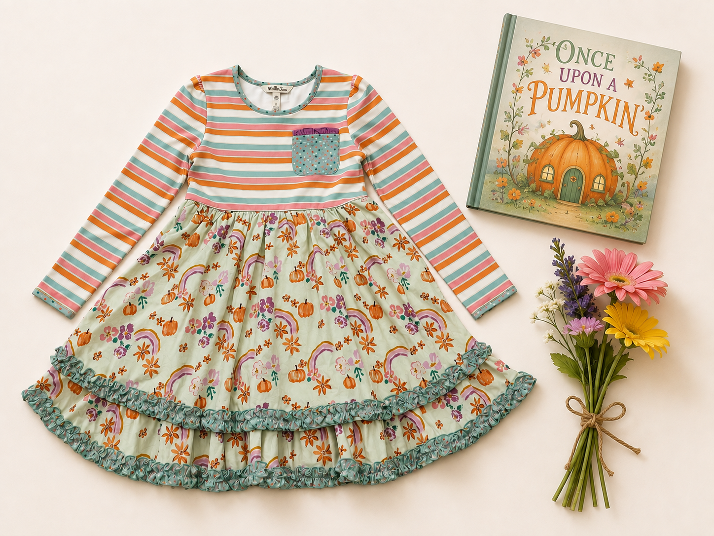 Carriage Ride Ruffle Dress (Pre-Order)