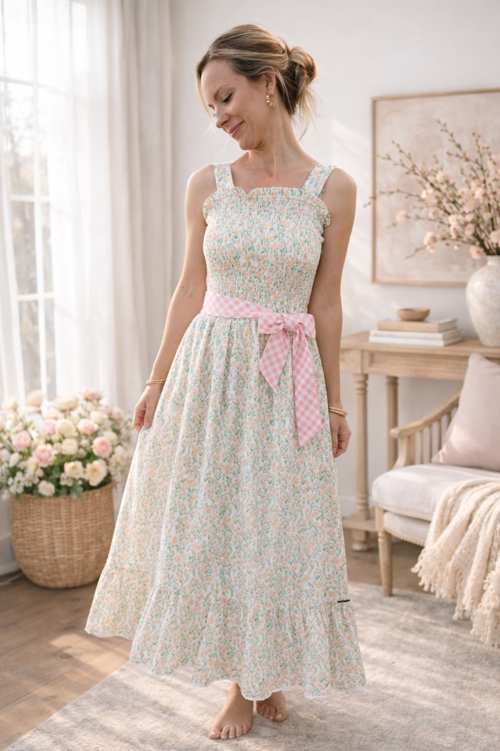 Women's Dress | Petals of Sunshine