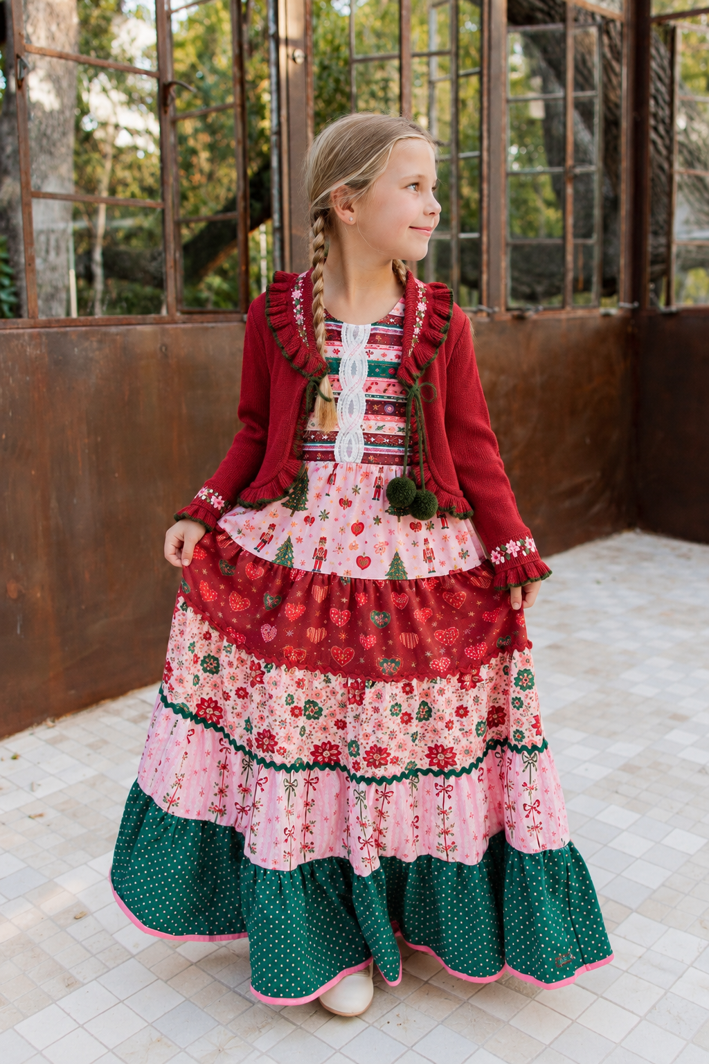The Nutcracker's Garden Maxi Dress (Pre-Order)