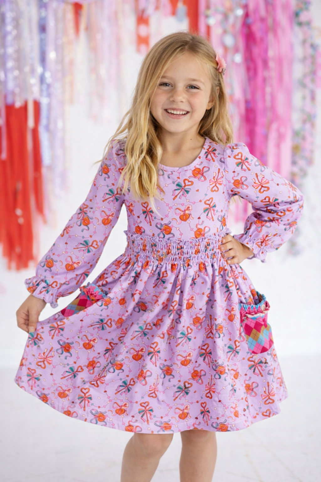 Model is wearing a size 7Y