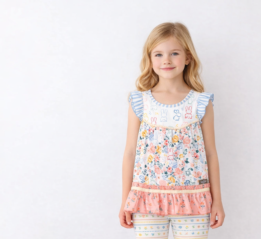 Hippity Hop Garden Tunic