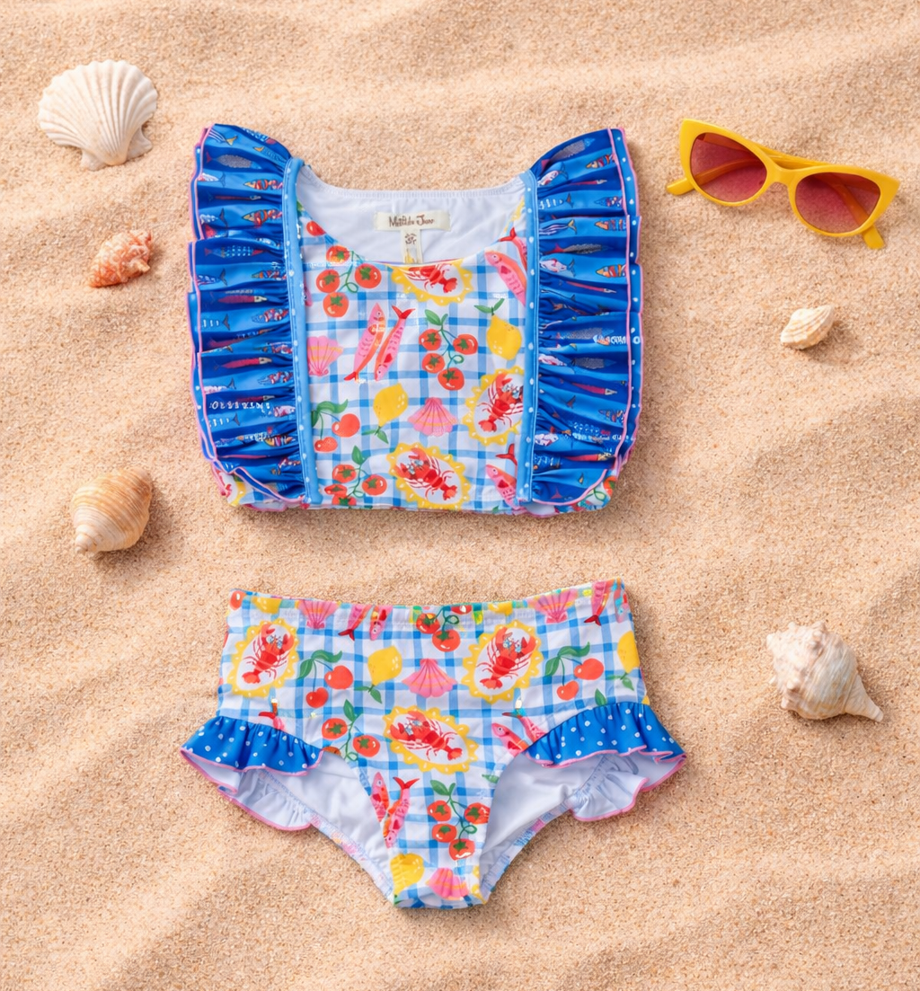 Two Piece Swimsuit | Cherry Coast (Pre-Order)