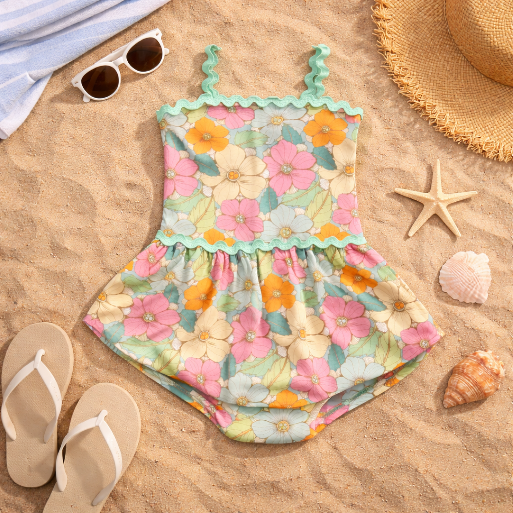 Heirloom Meadow Bubble Romper (Pre-Order)