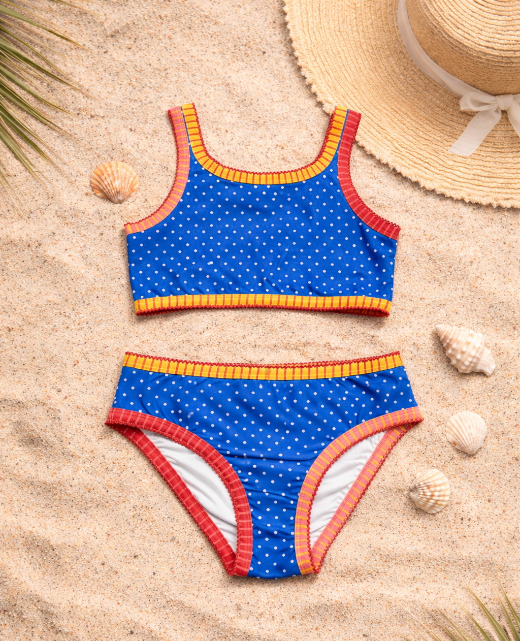 Two Piece Swimsuit | Happy Dots (Pre-Order)