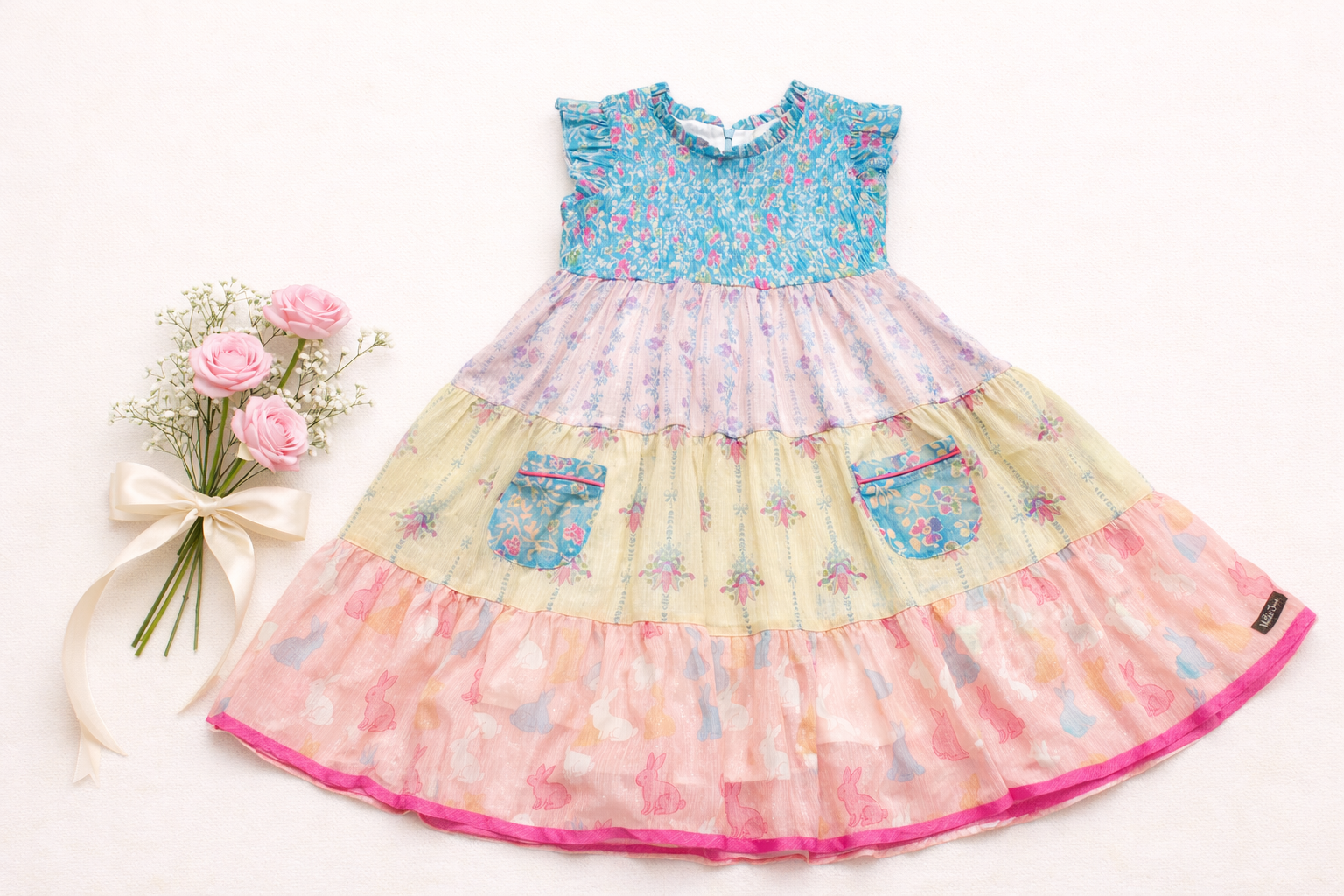 The Carrot Patch Picnic Shimmer Dress (Pre-Order)