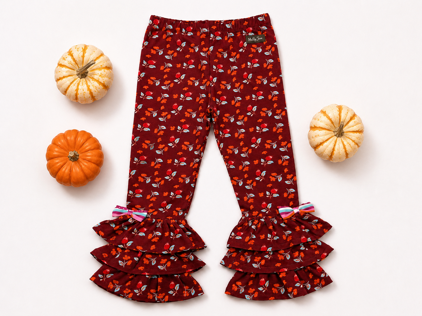 Crimson Bloom Benny Leggings (Pre-Order)