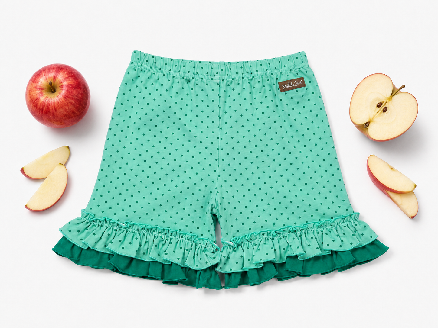 Minty Fresh Ruffle Shorties – Matilda Jane Clothing