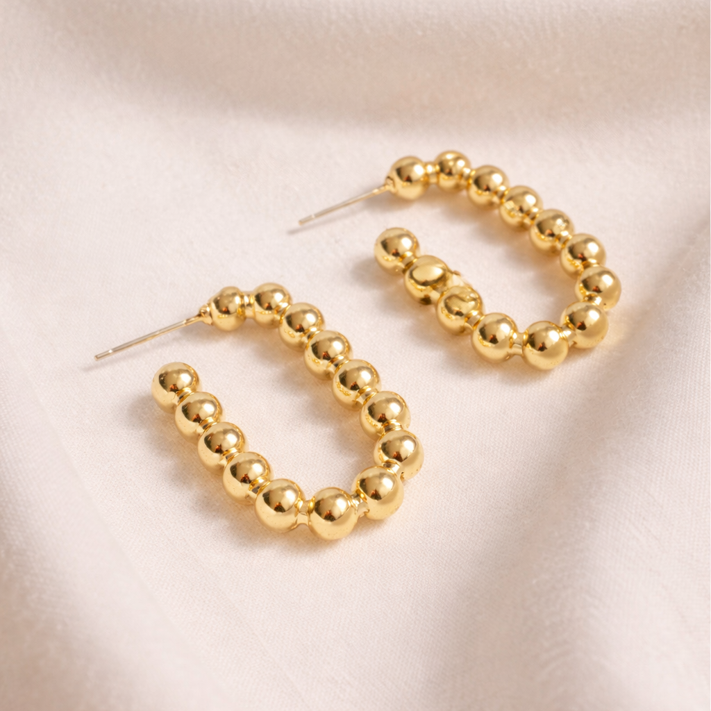 Golden Muse Hoops