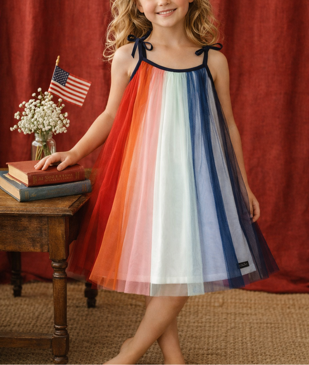Stars In Bloom Tulle Dress