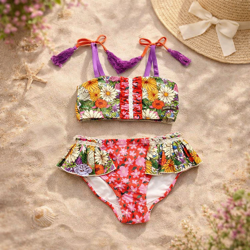 Two Piece Swimsuit | Flower Power (Pre-Order)