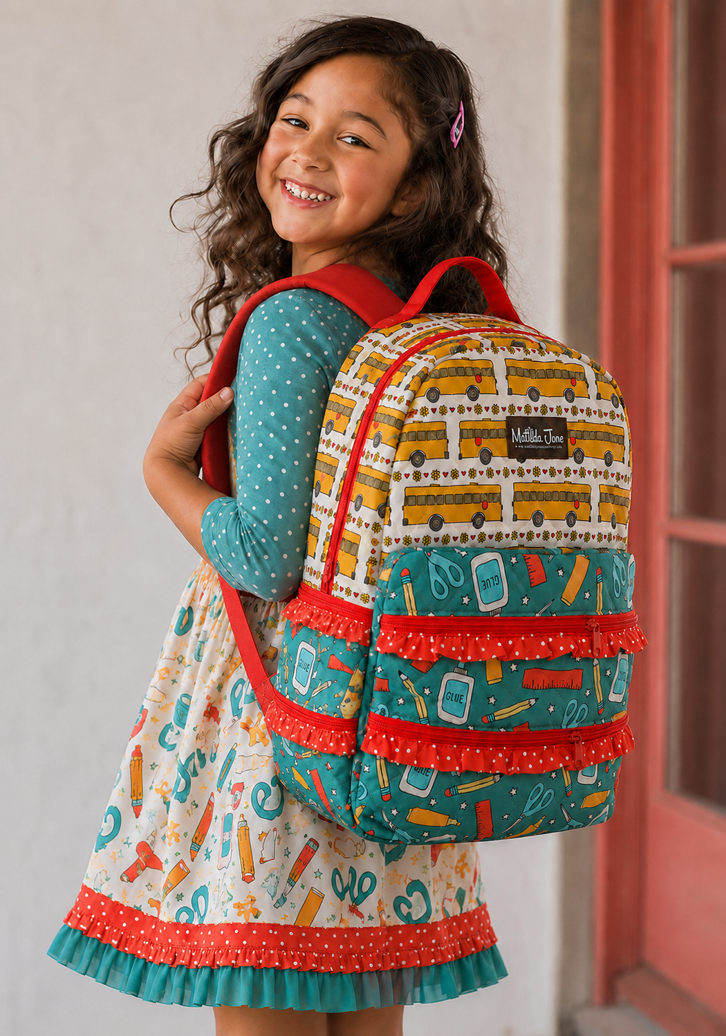 Wheels On The Bus Backpack