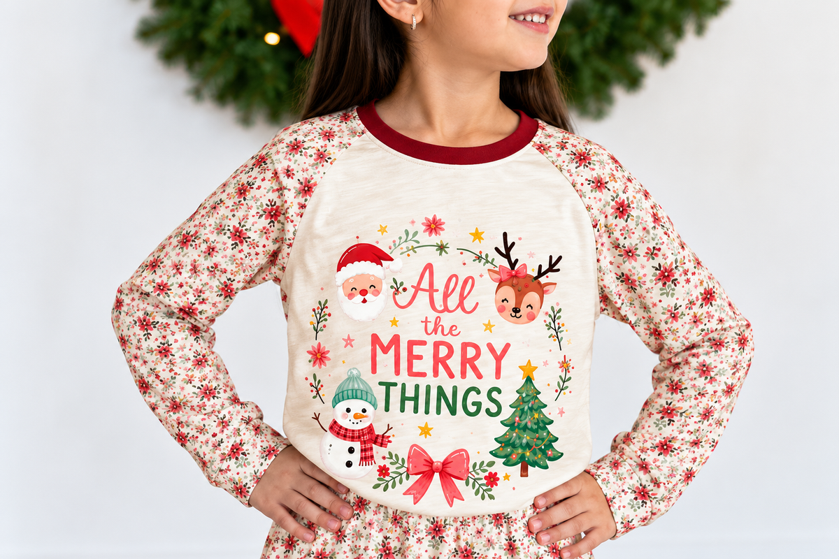 Woodland Wonderland Raglan Tee