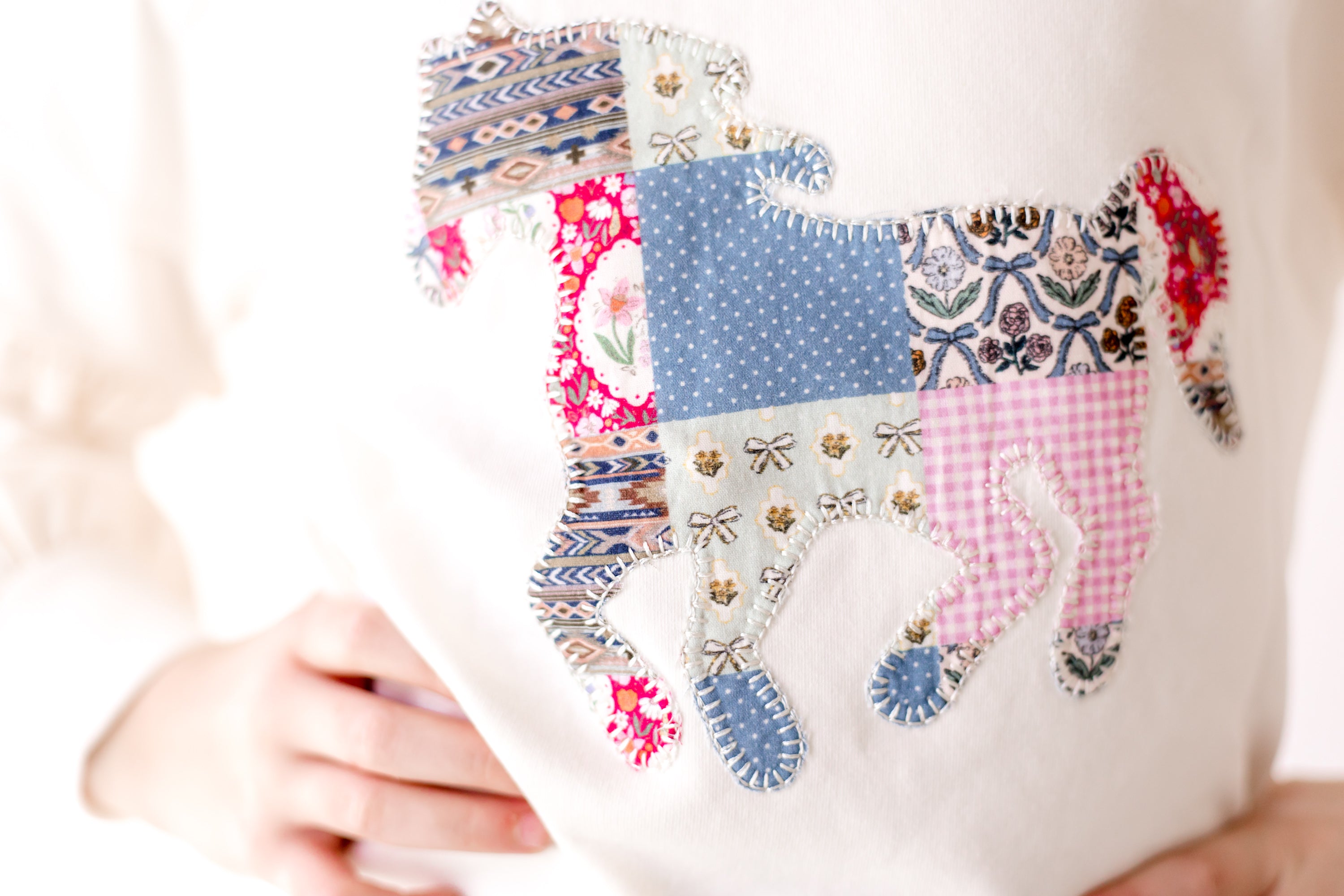 Little Lasso Applique Sweater