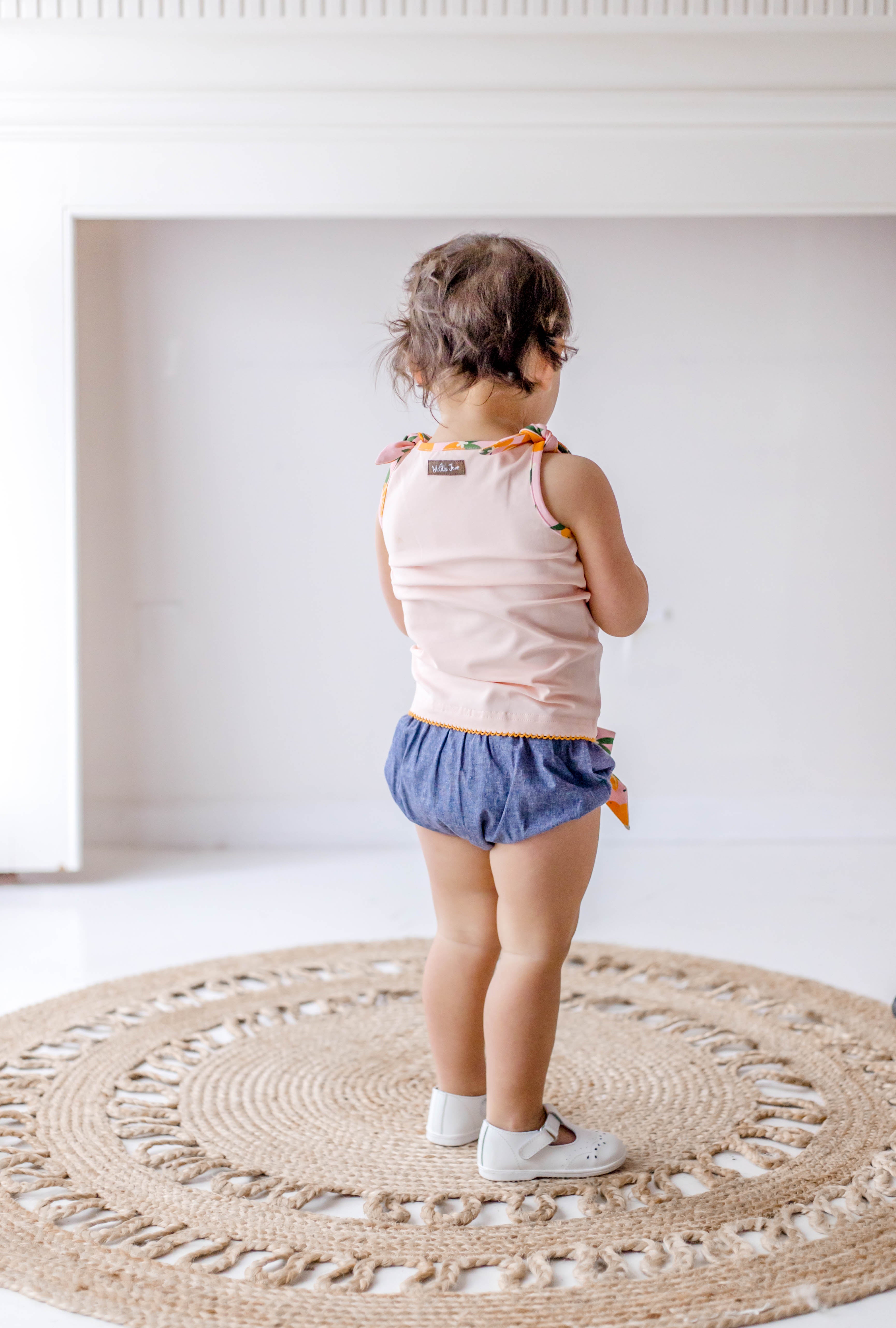 Denim Dreamer Baby Bloomers