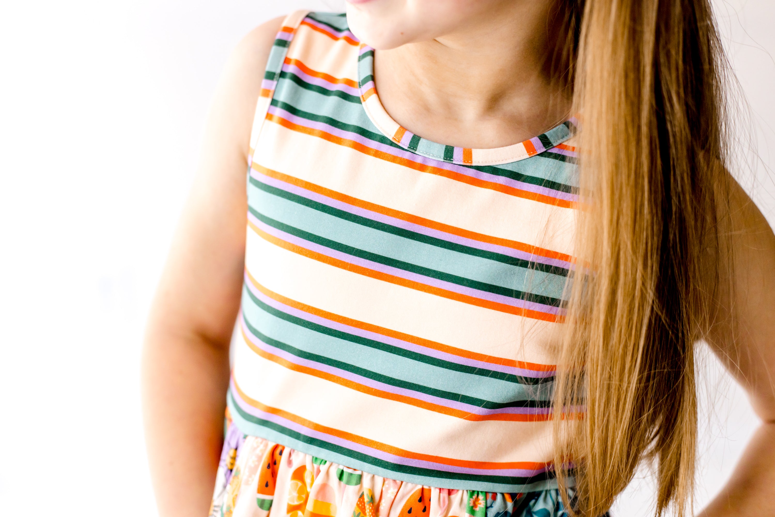 Under The Sun Panel Dress (Pre-Order)
