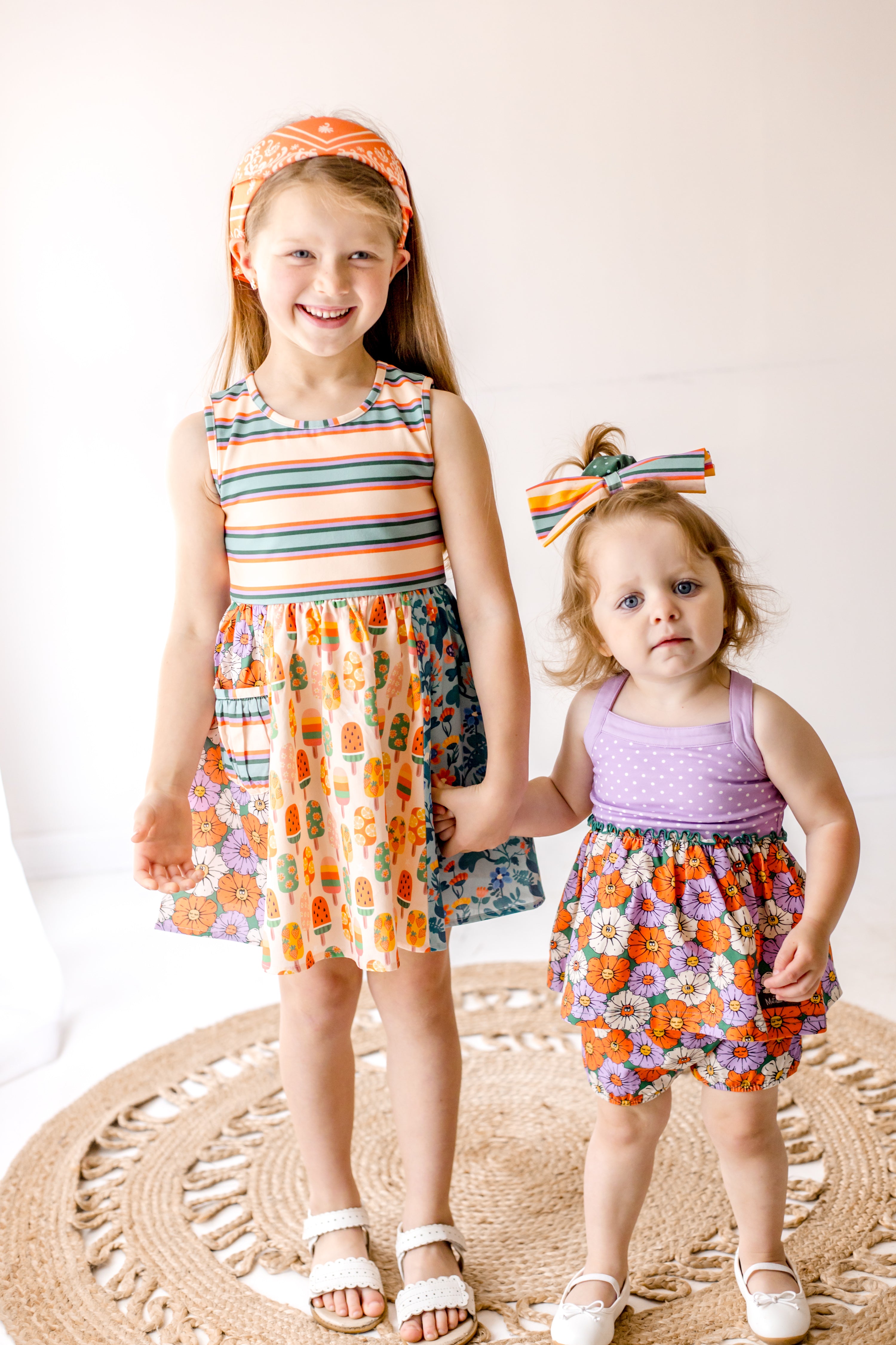 Under The Sun Panel Dress (Pre-Order)