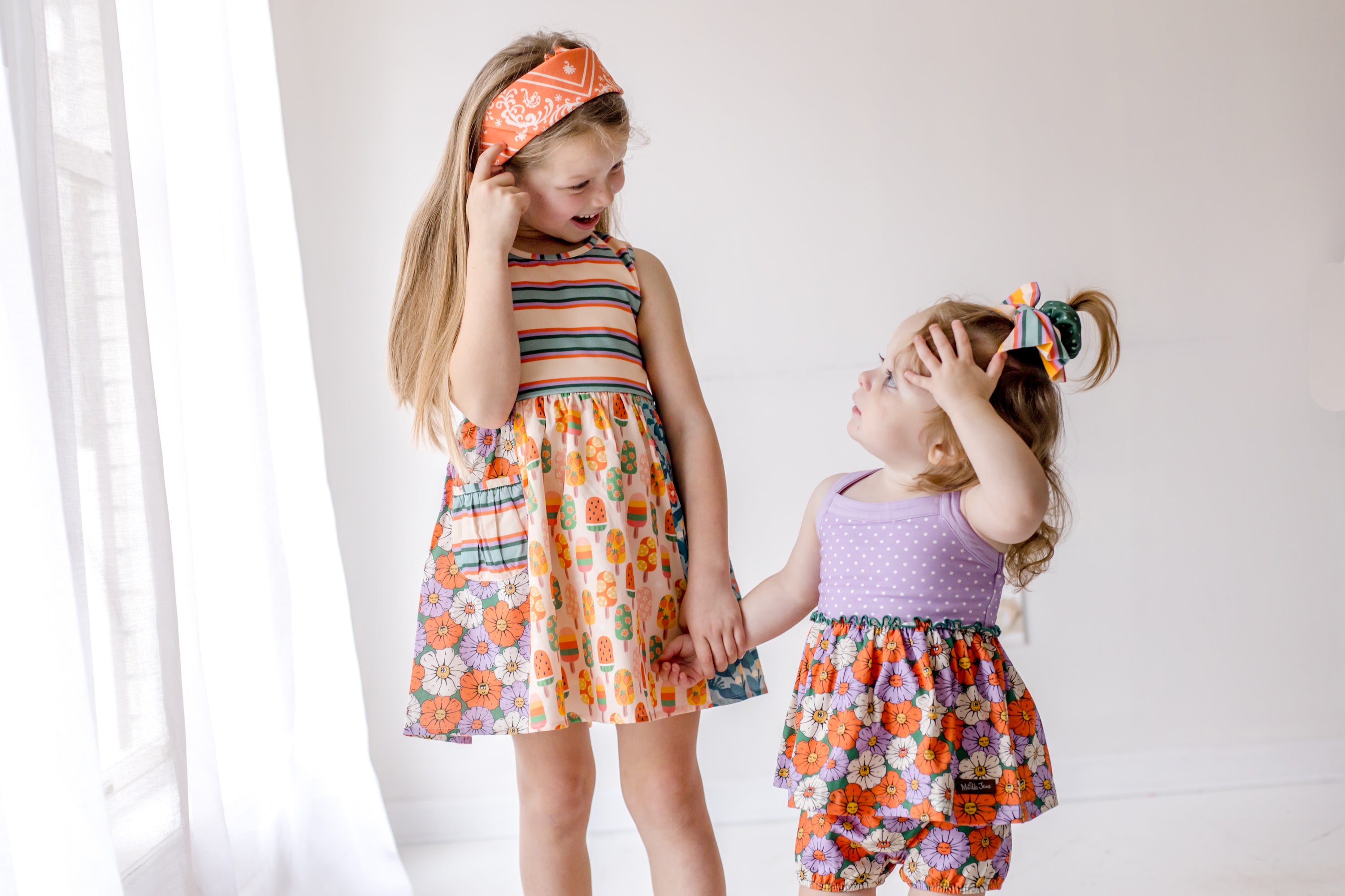 Under The Sun Panel Dress (Pre-Order)