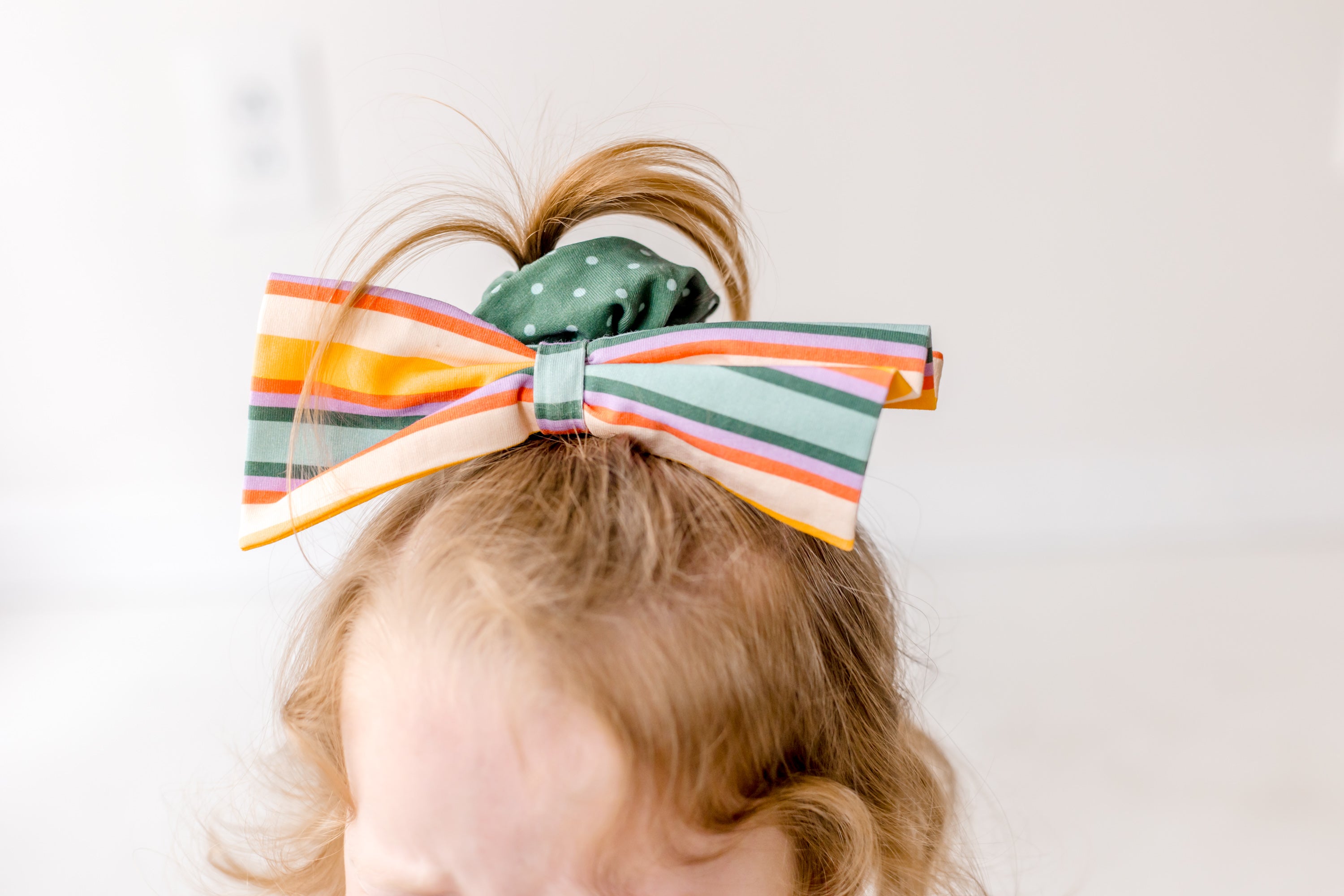 Dot to Dash Scrunchie