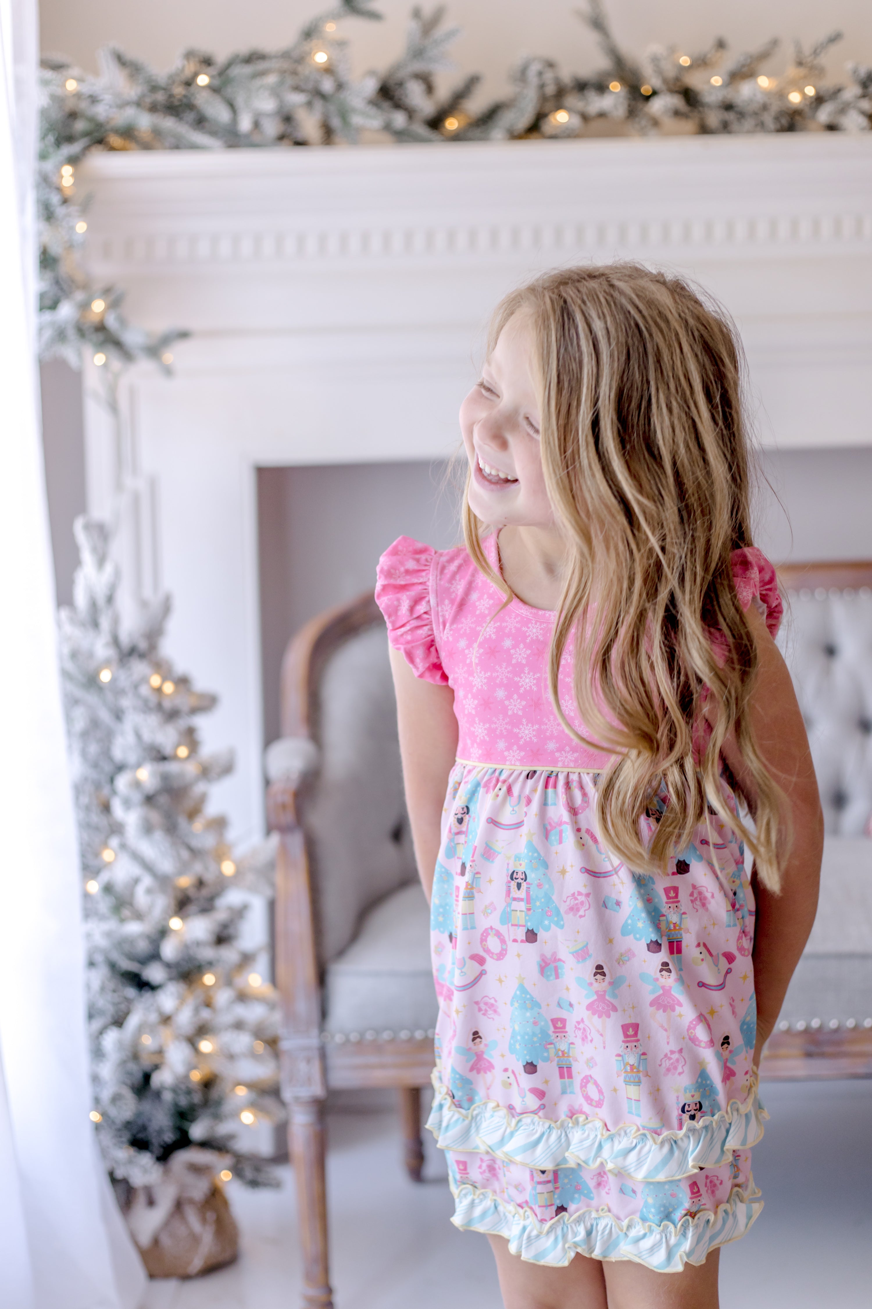 Nutcracker Dreamland Ruffle Dress