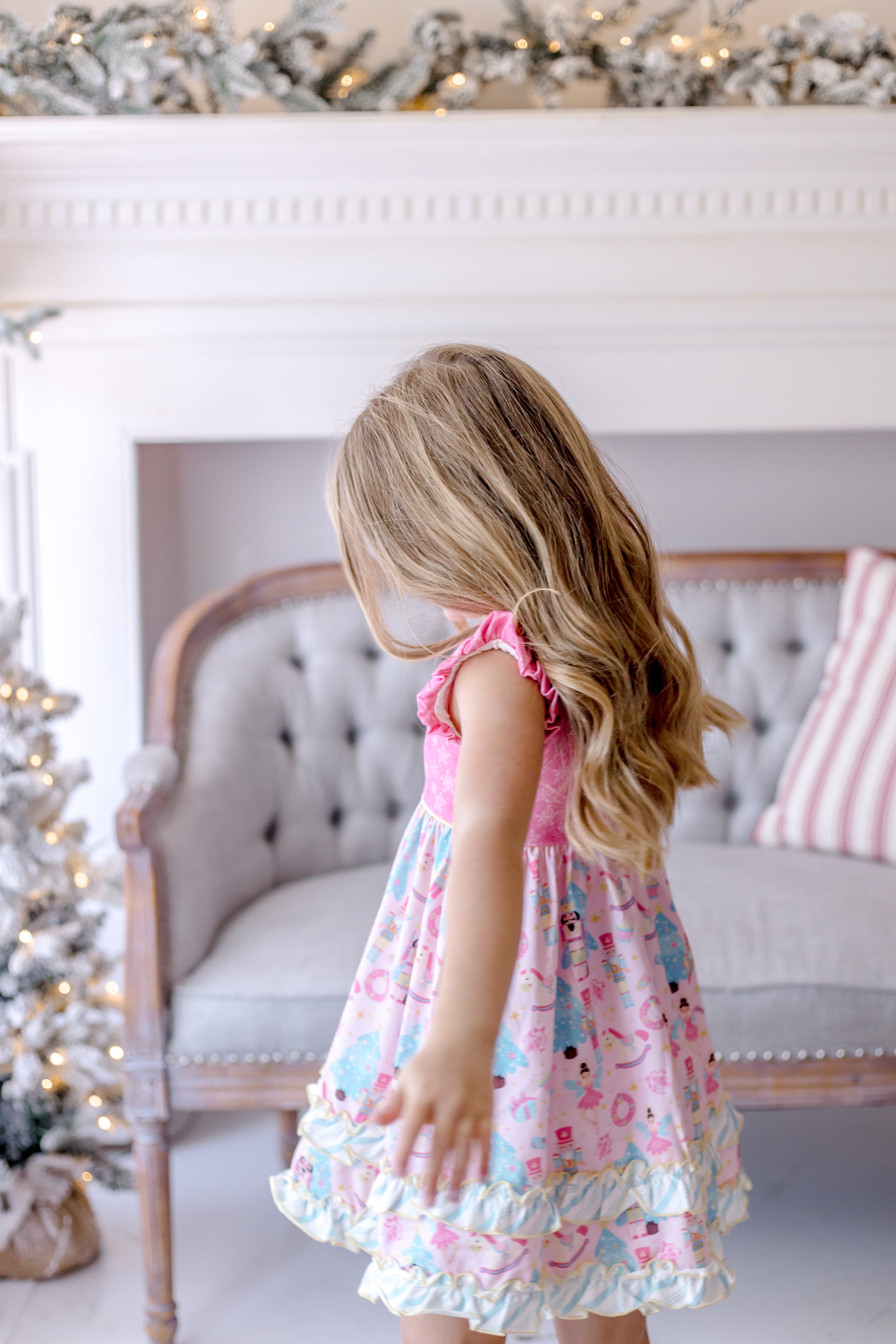 Nutcracker Dreamland Ruffle Dress