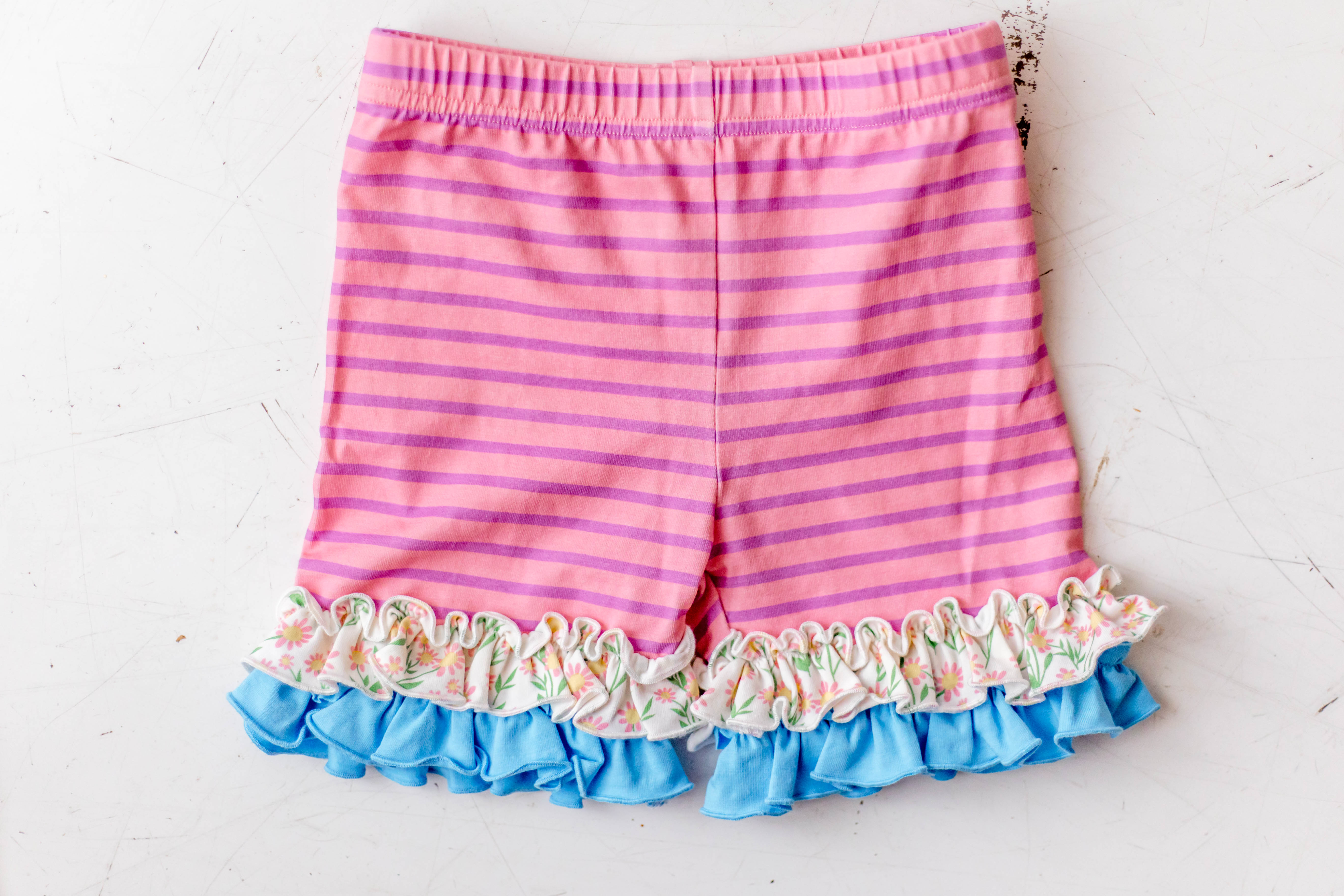 Tickled Pink Ruffle Shorties (PRE-ORDER)