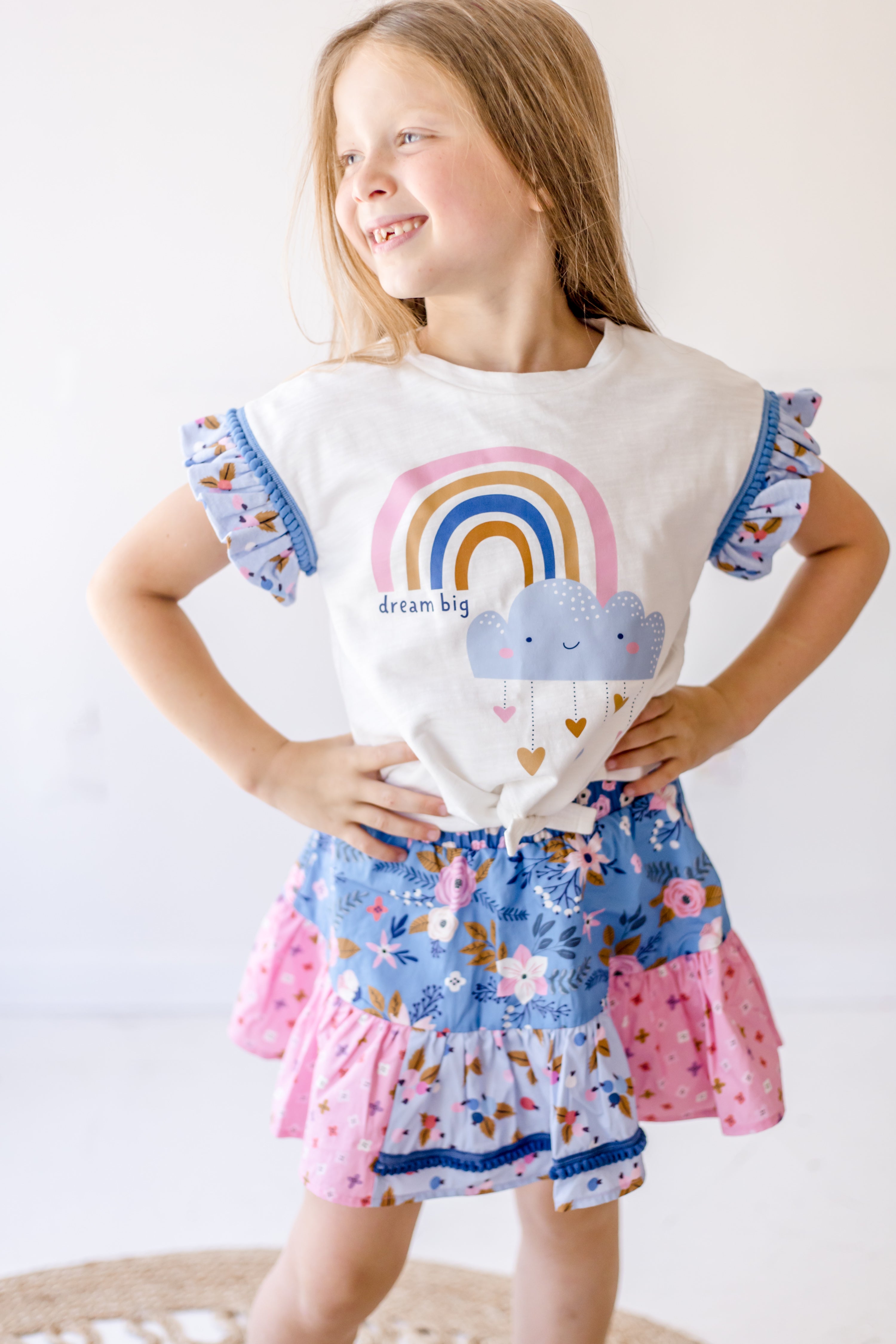 Dream Big Ruffle Tee