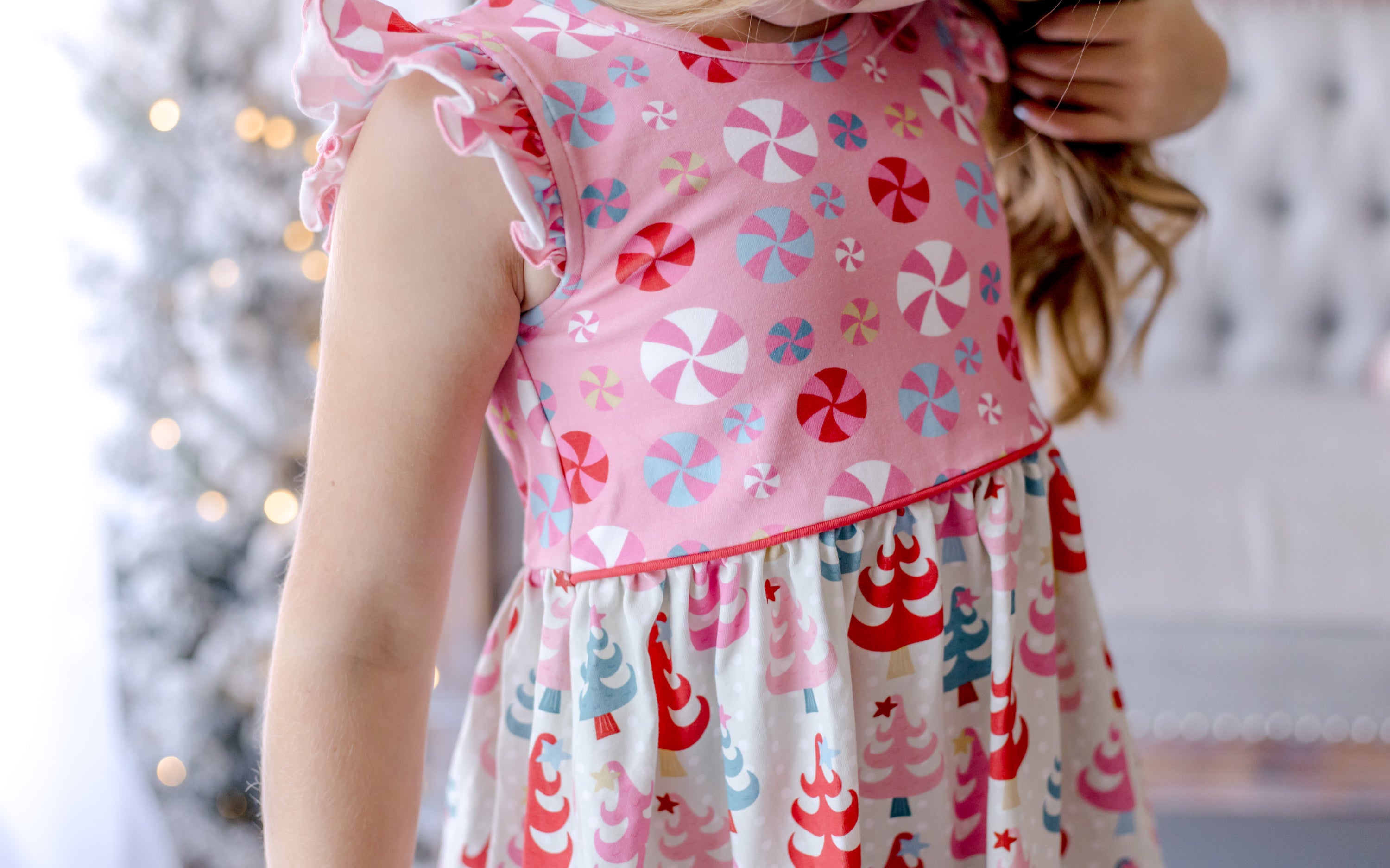 Twinkle Tree Treasures Ruffle Dress