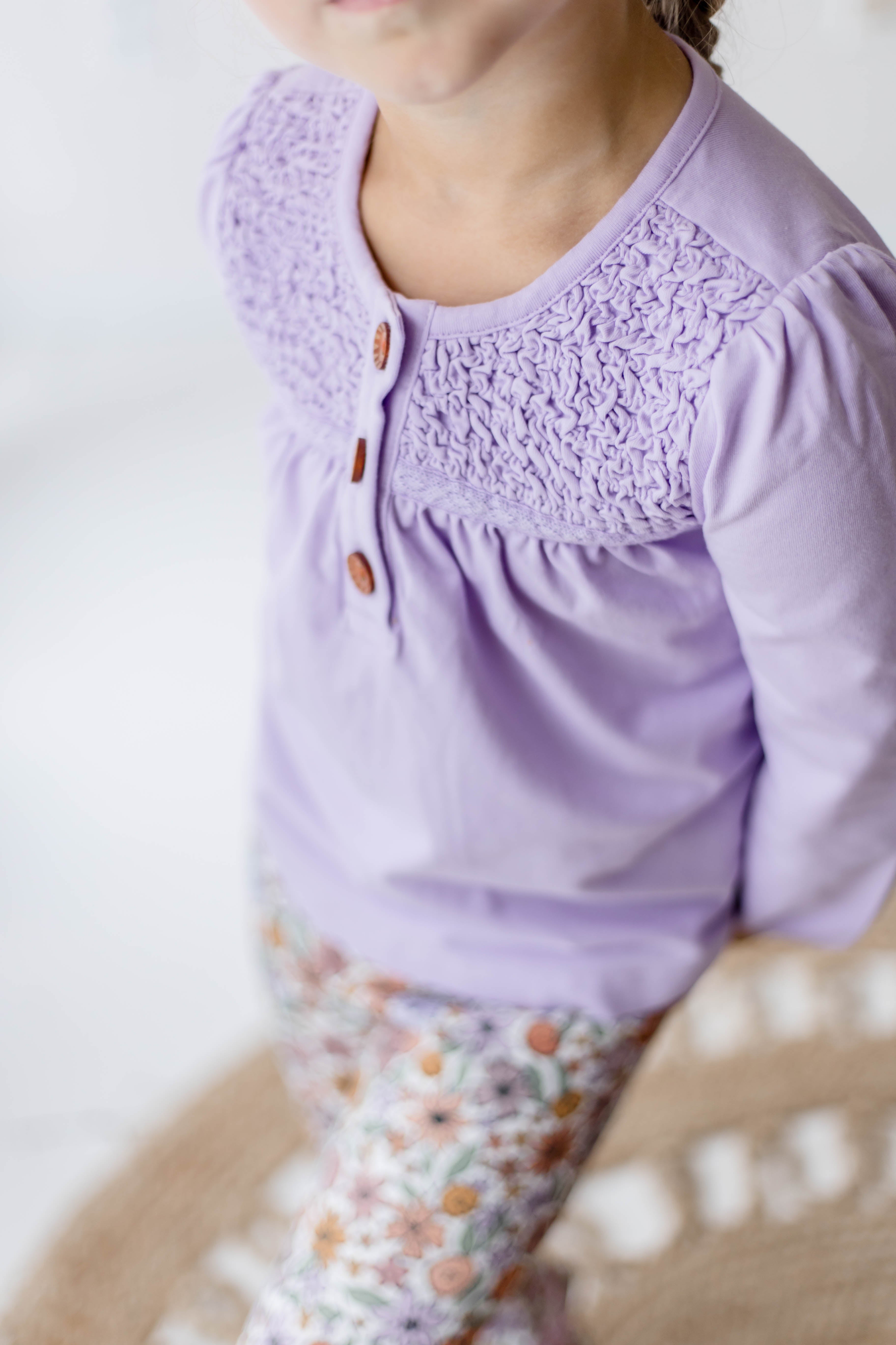 Lilac Dreamweaver Top