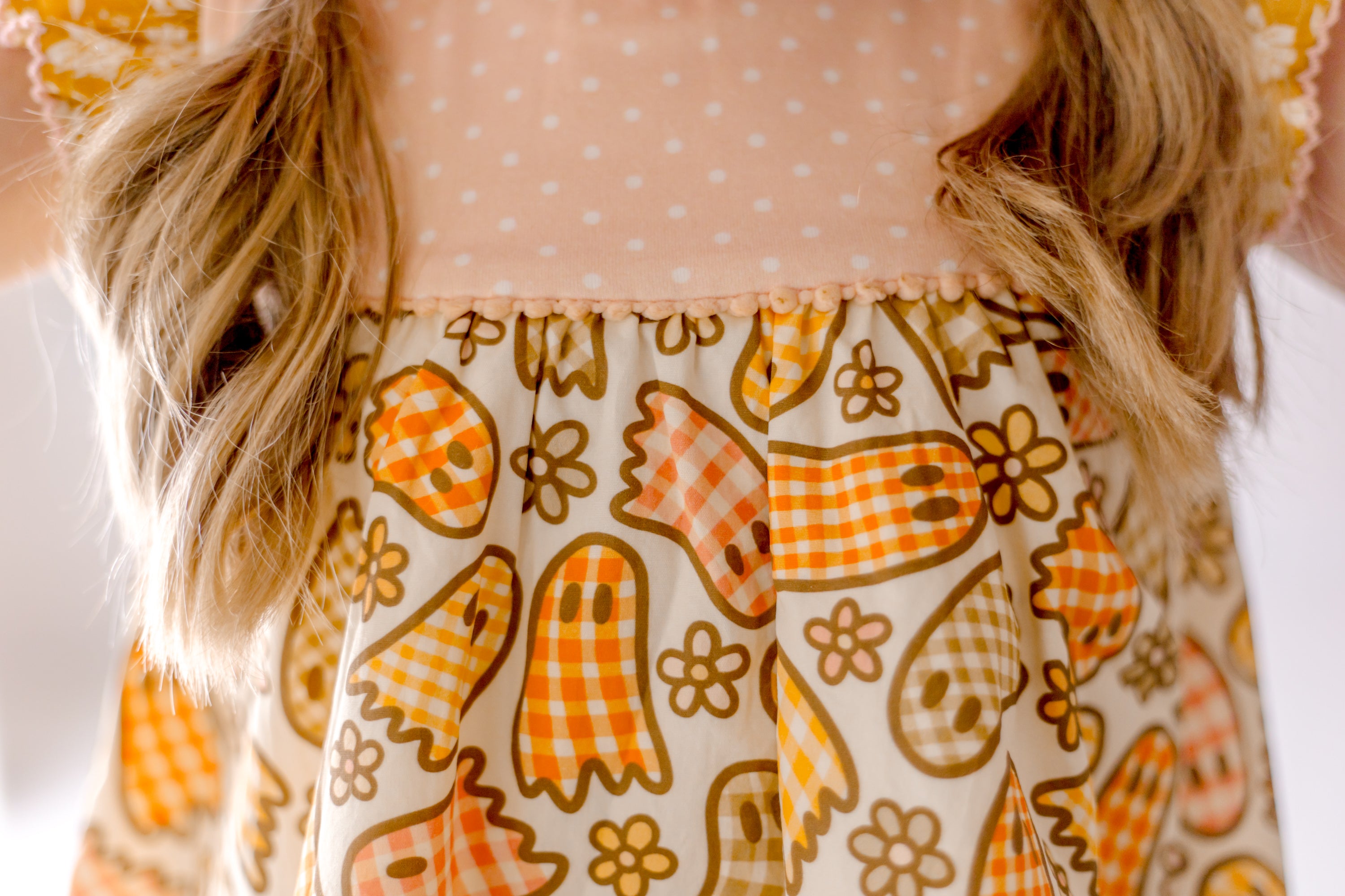 Gingham Ghostly Glam Tunic