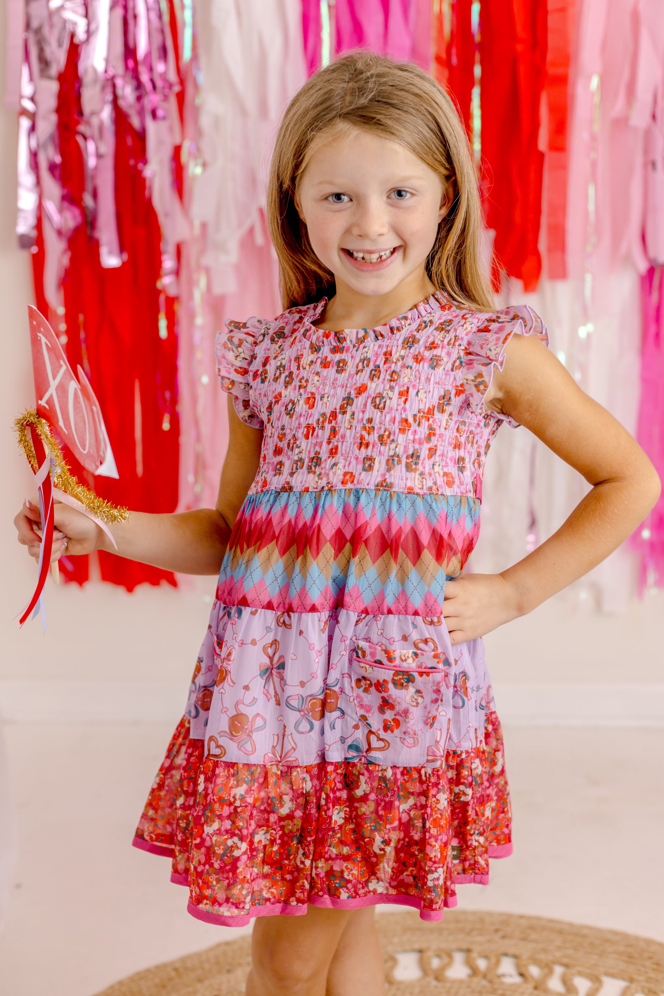 Model is wearing a size 5T