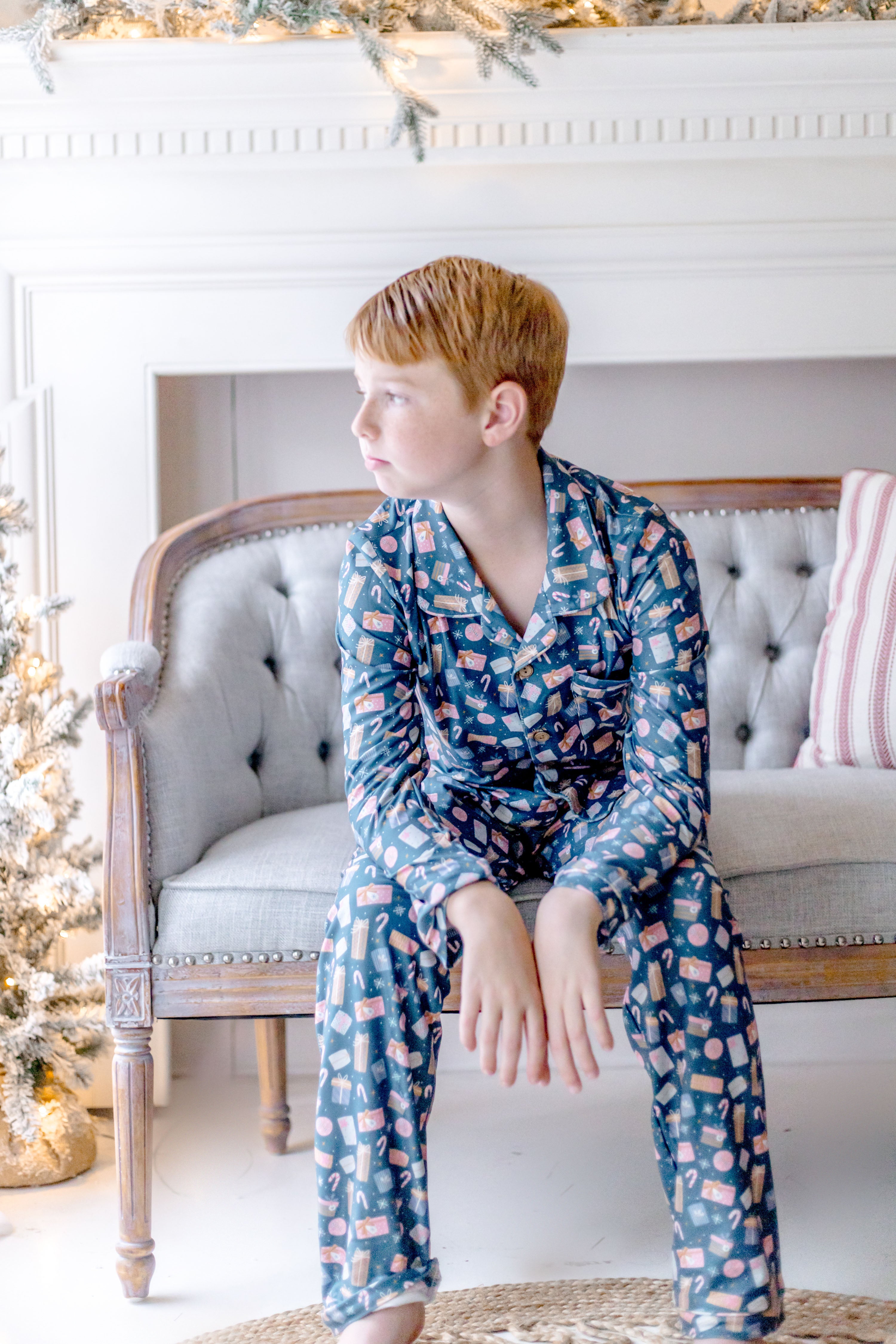 Boys Santas Surprise Stash Lounge Set
